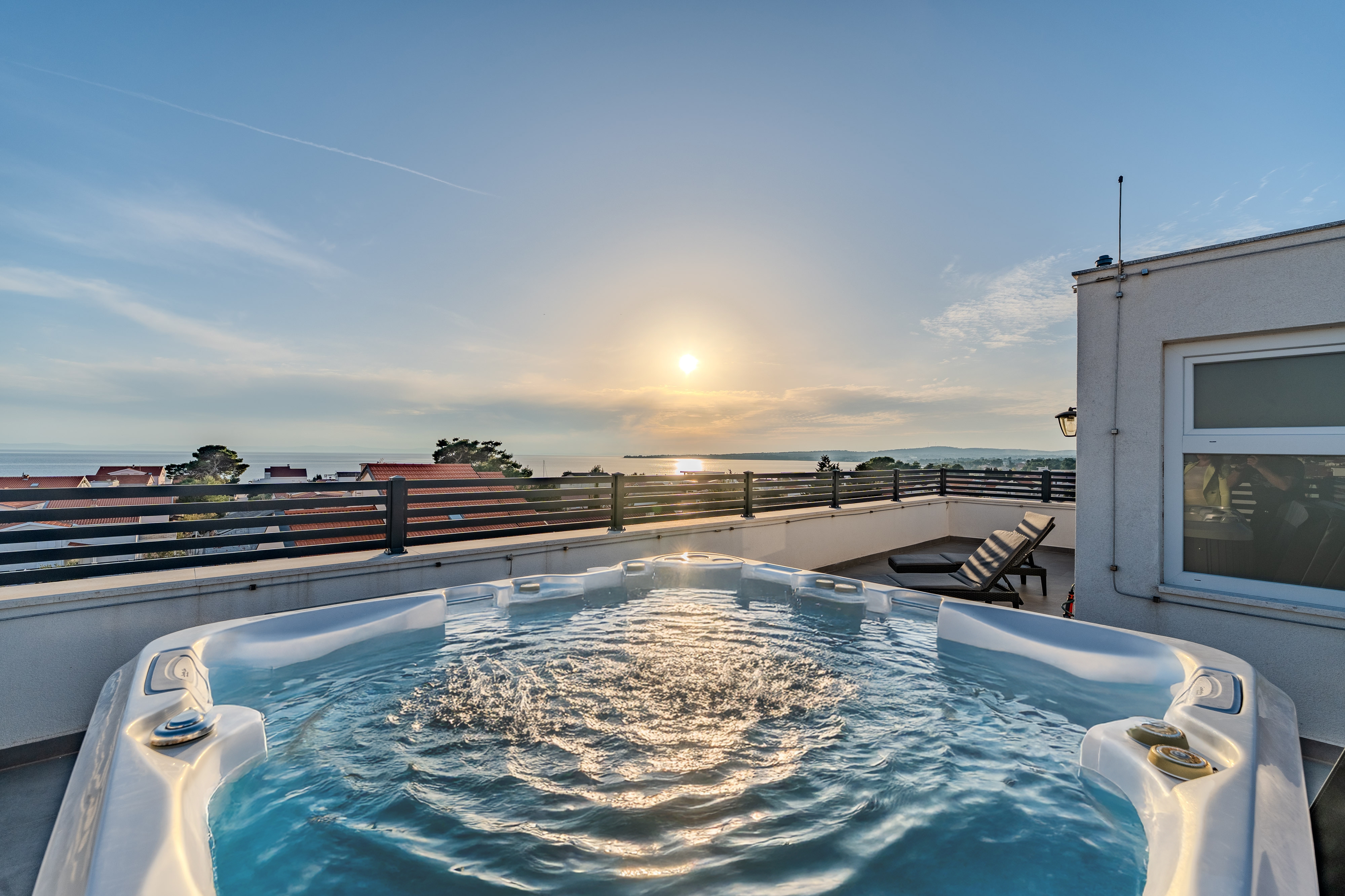 Two bedroom apartment with terrace and sea view Vir  A-a
