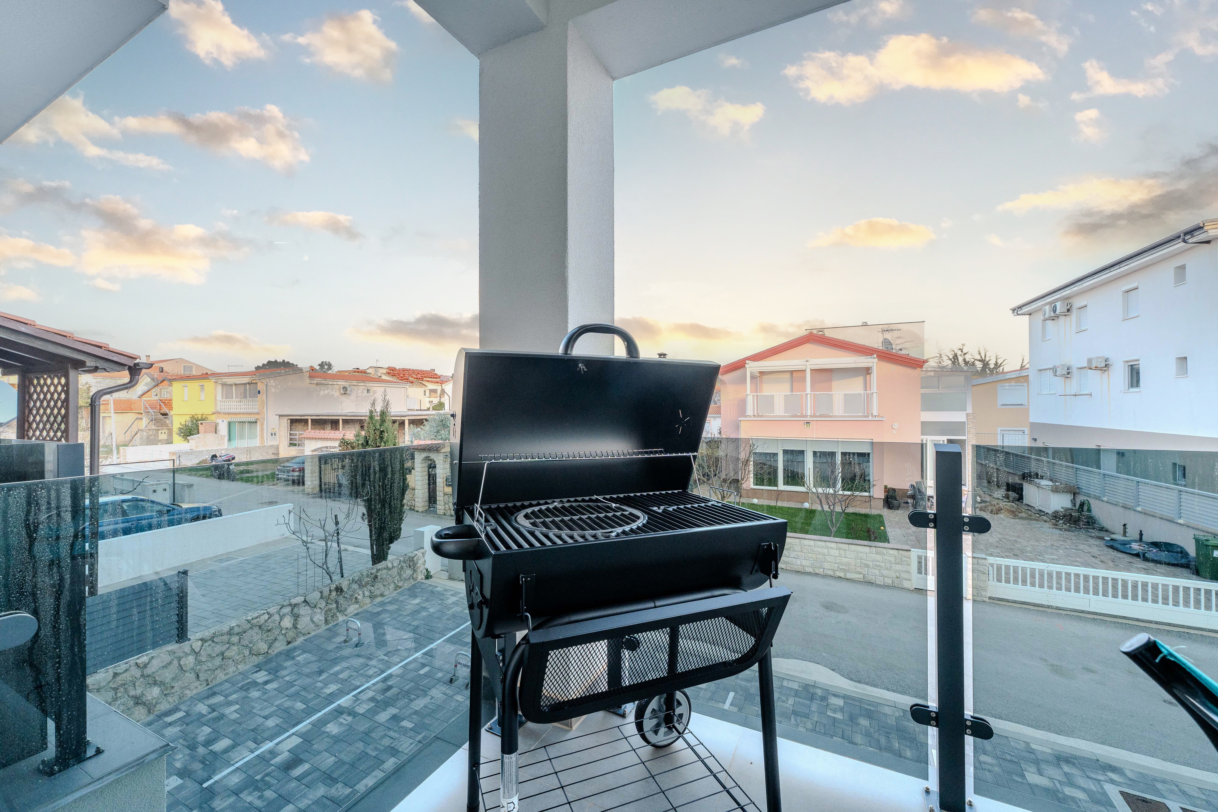 Two bedroom apartment with terrace and sea view Vir  A-a