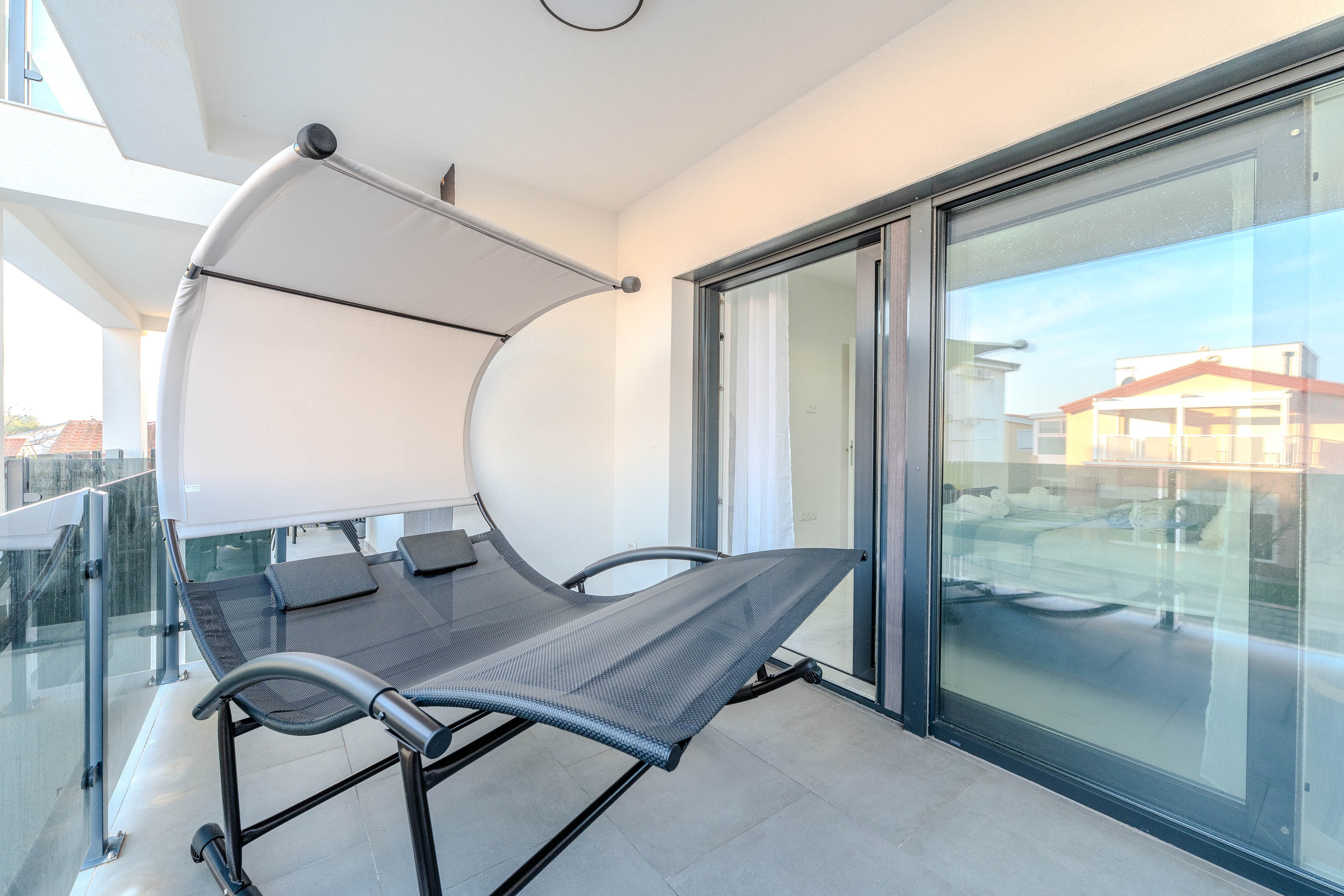 Two bedroom apartment with terrace and sea view Vir  A-a