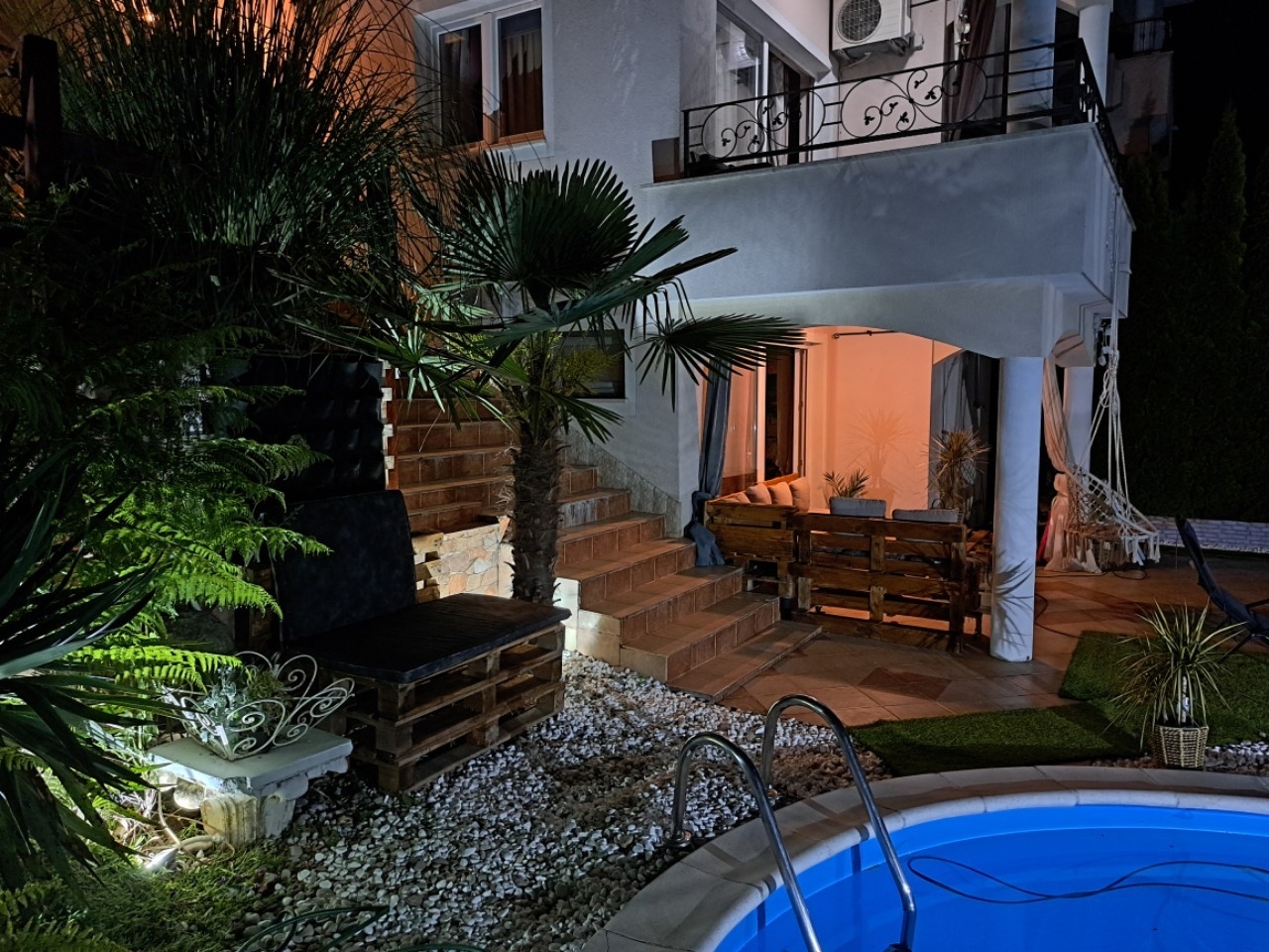 Udobna hiša S teraso in pogledom na morje Lovran, Opatija  K