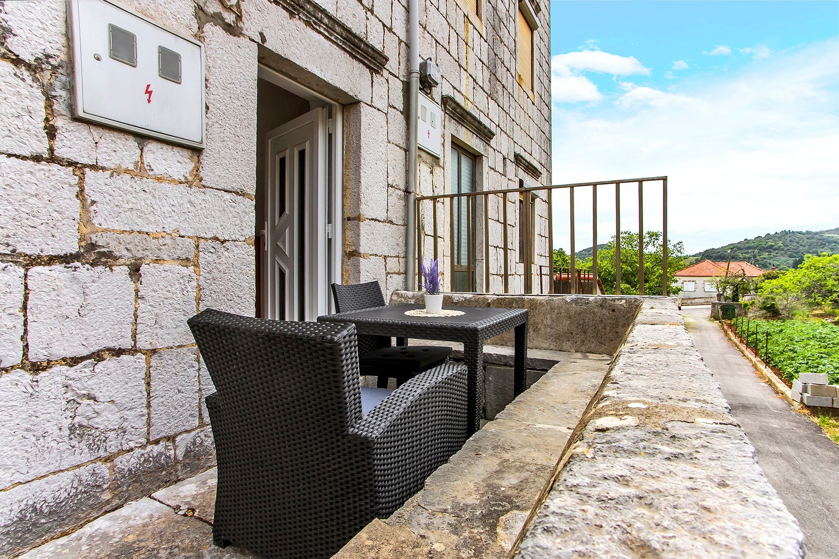 Four bedroom house with terrace Janjina, Pelješac  K