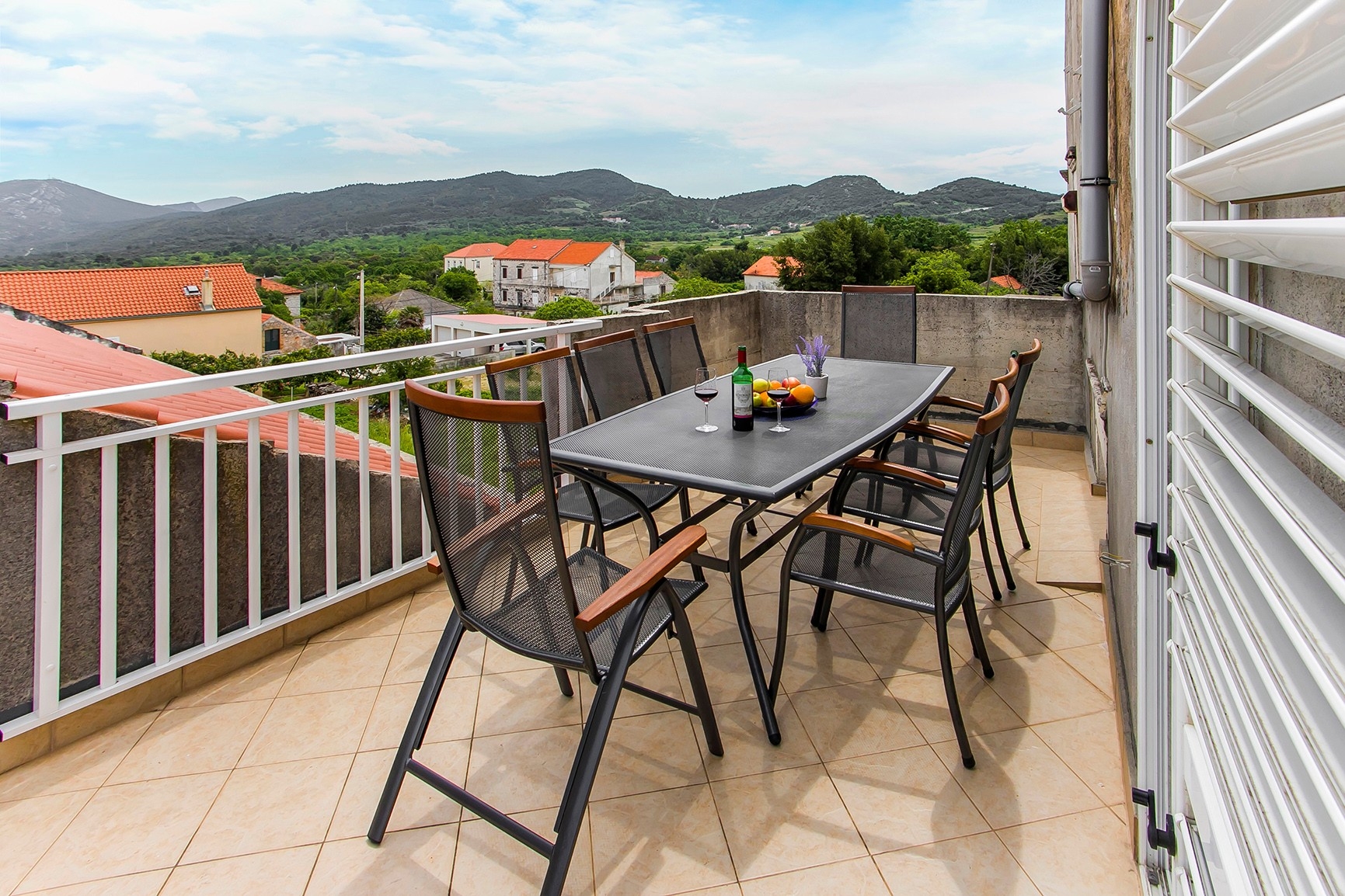 Four bedroom house with terrace Janjina, Pelješac  K