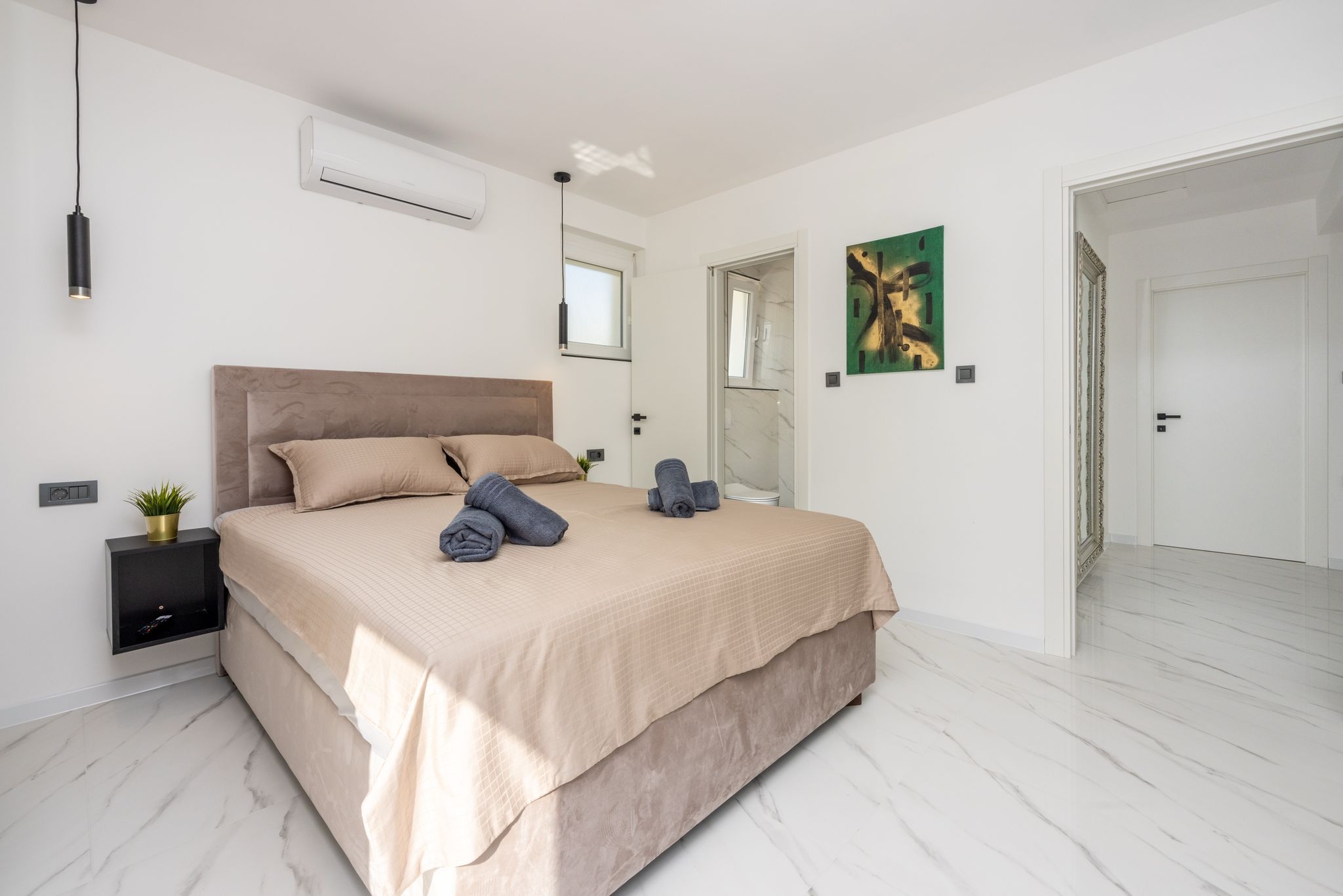 Four bedroom house with balcony Baška, Krk  K
