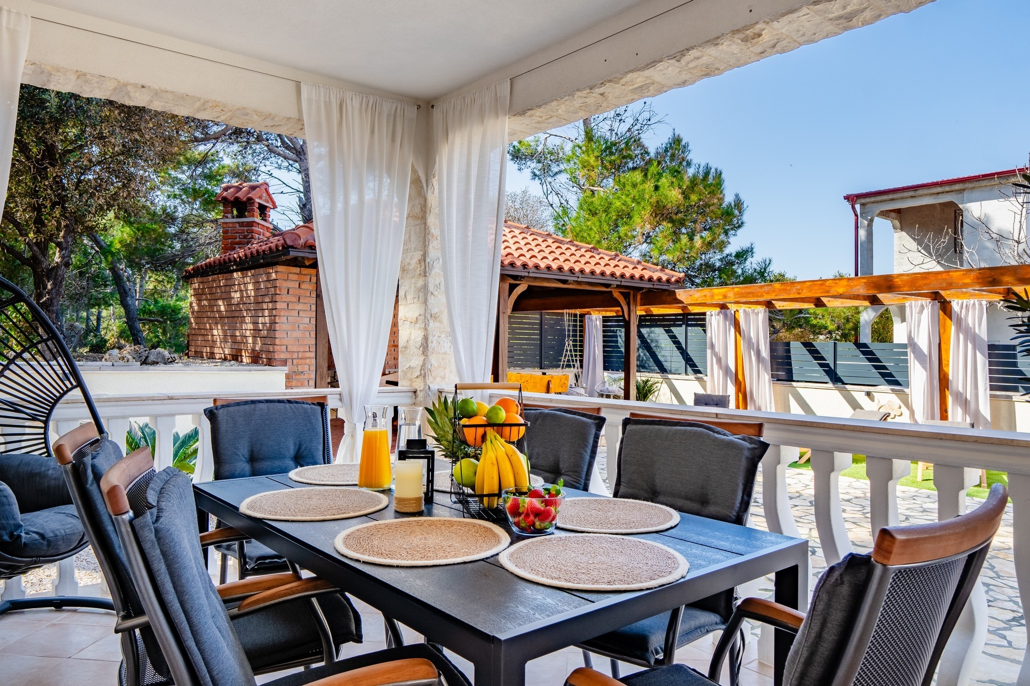 Two bedroom apartment with terrace Vir  A-a