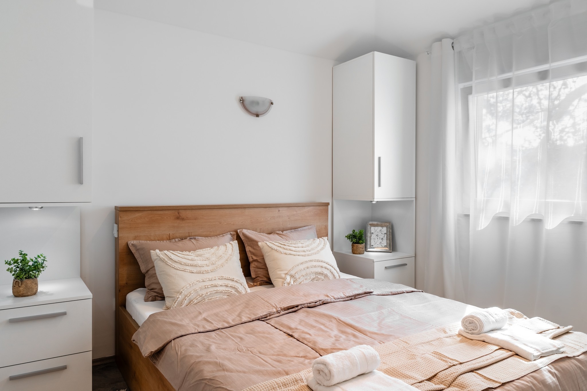 Two bedroom apartment with terrace Vir  A-b