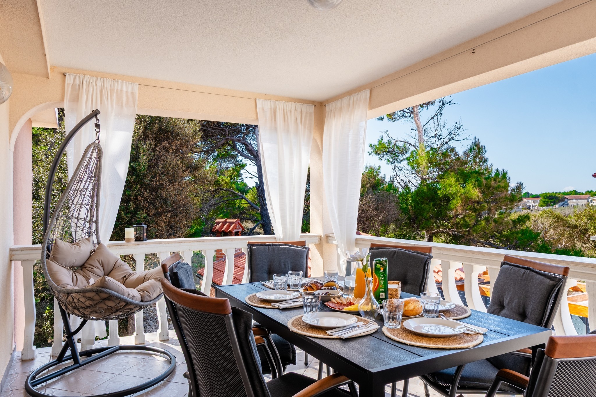 Two bedroom apartment with terrace Vir (A-24090-b) Two bedroom apartment with terrace Vir (A-24090-b)