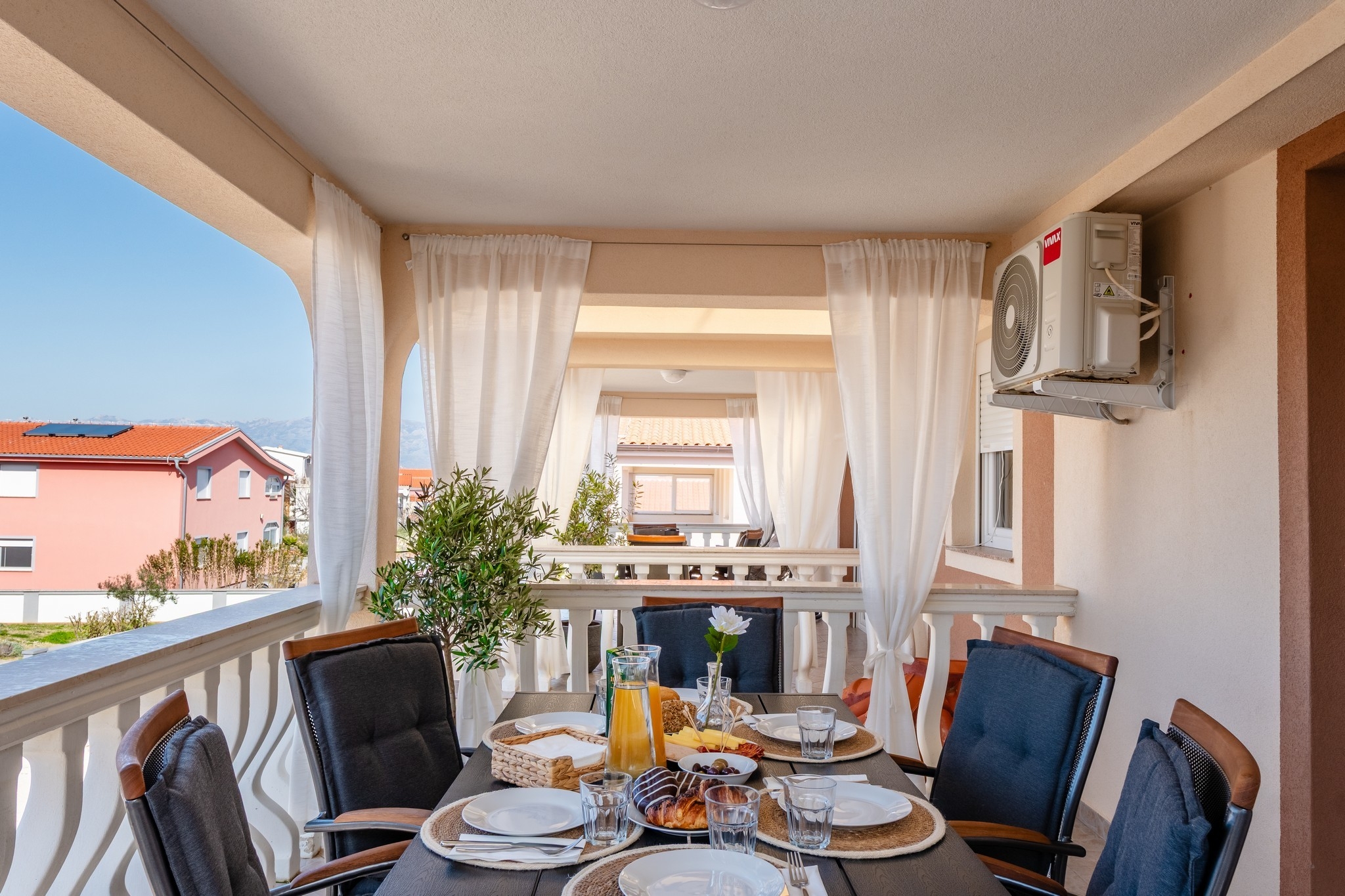 Two bedroom apartment with terrace Vir  A-b