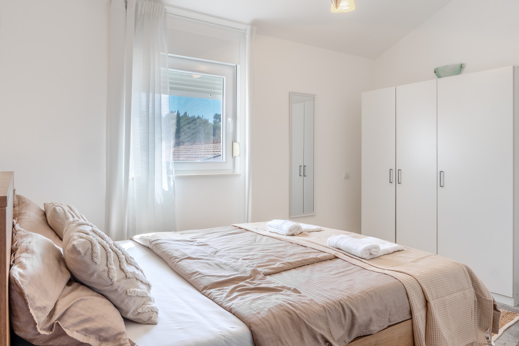 Two bedroom apartment with terrace Vir  A-c