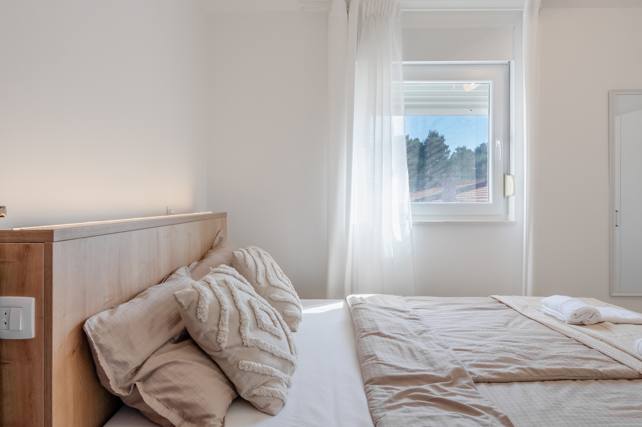Two bedroom apartment with terrace Vir  A-c