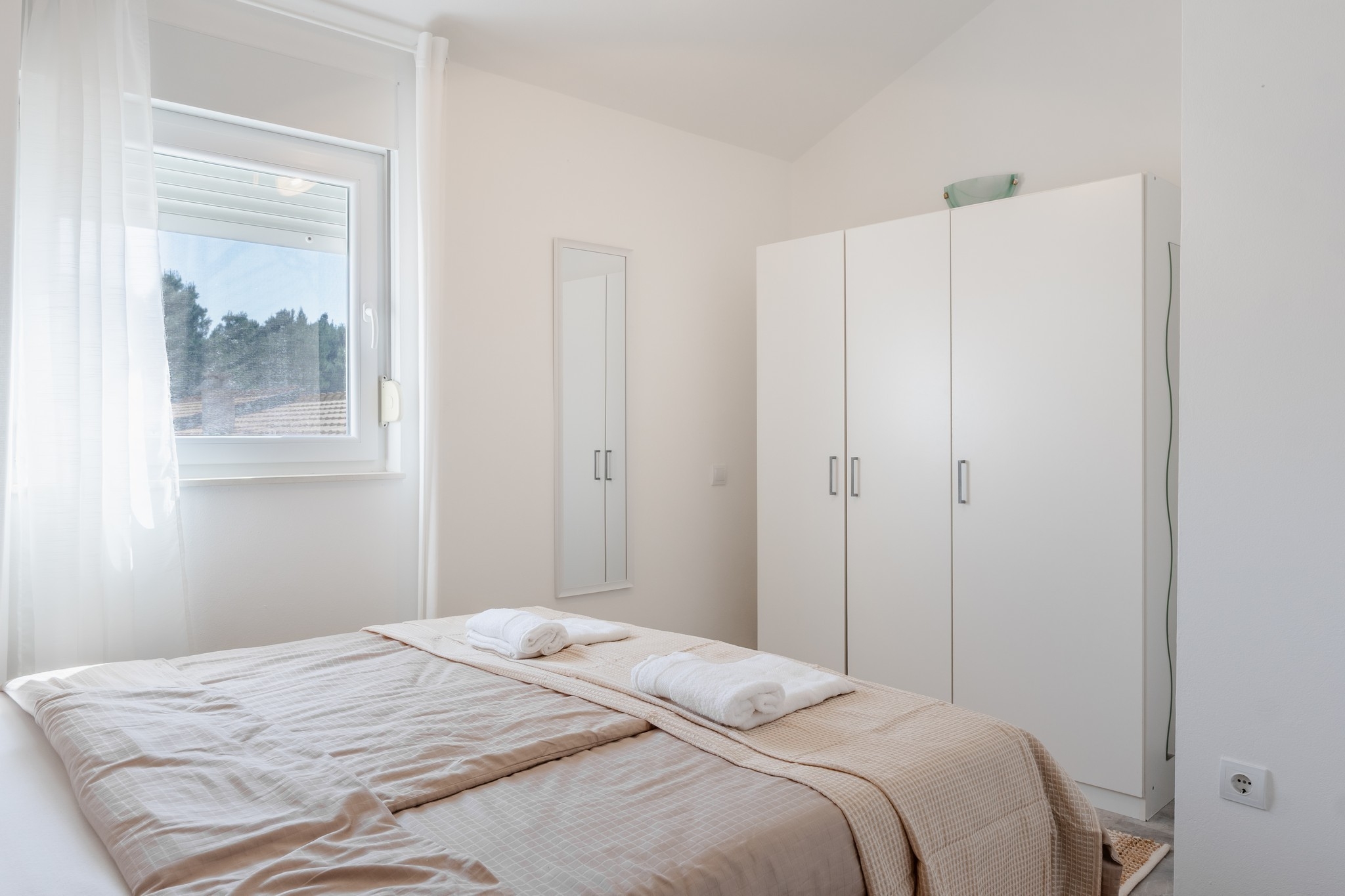 Two bedroom apartment with terrace Vir  A-c