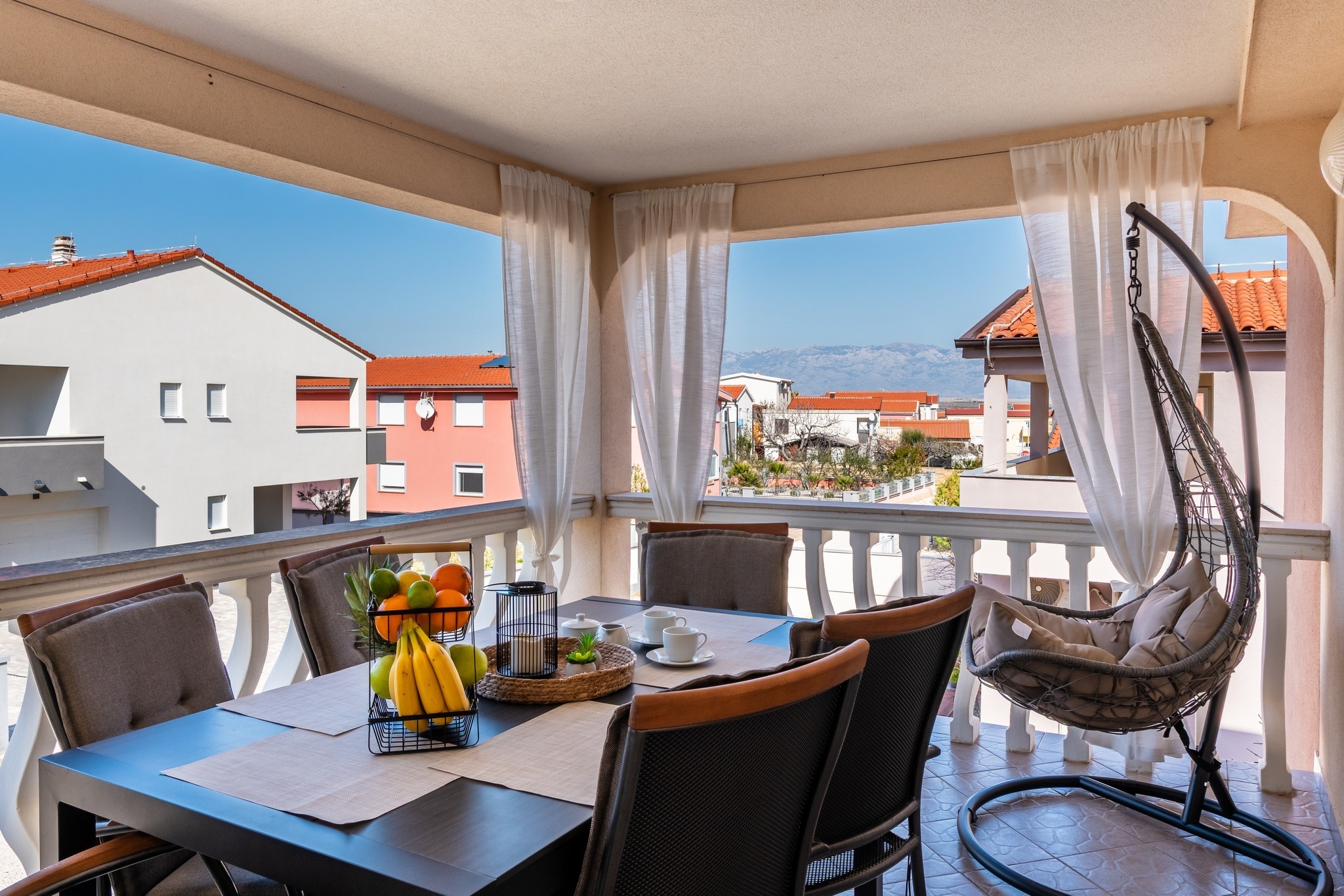 Two bedroom apartment with terrace Vir  A-c
