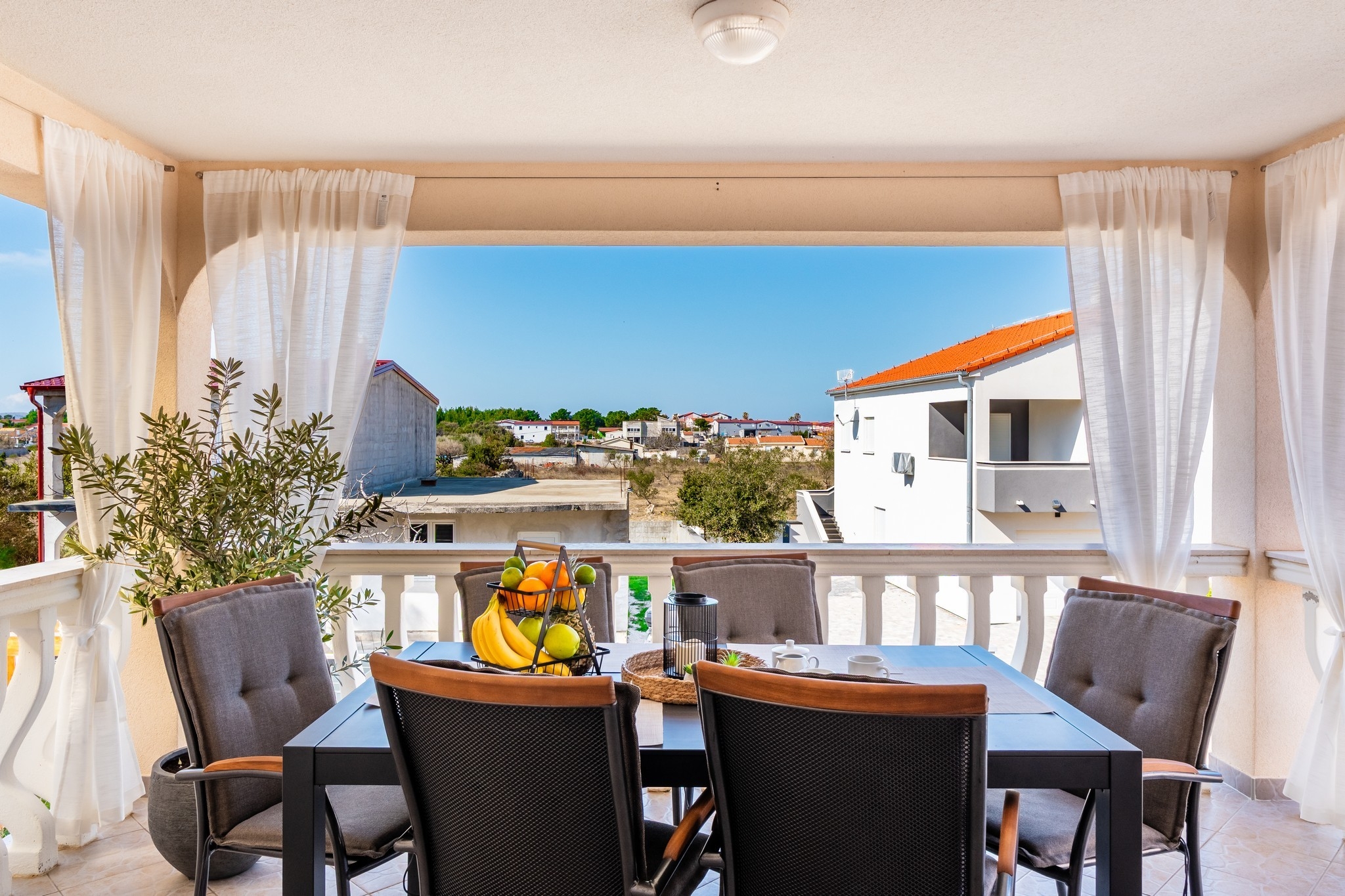 Two bedroom apartment with terrace Vir  A-c