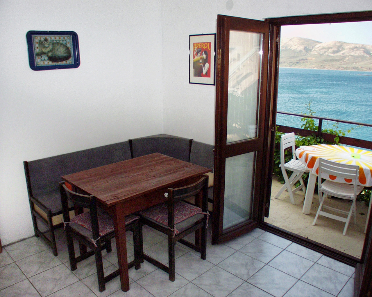 Two bedroom apartment with terrace and sea view Zubovići (Pag) (A-241-a)
