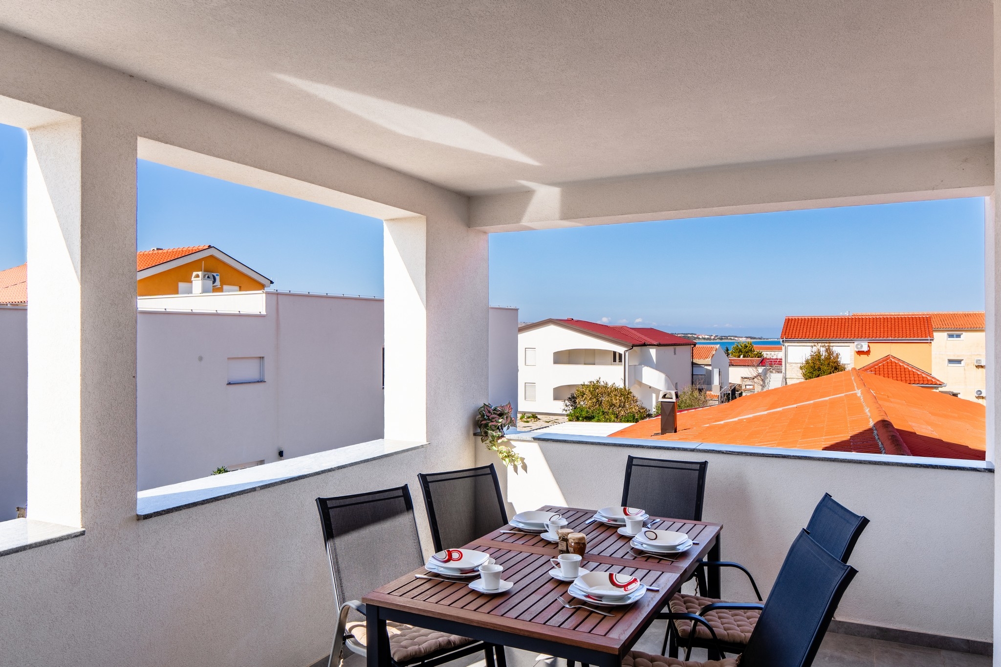 Two bedroom apartment with terrace Vir  A-a