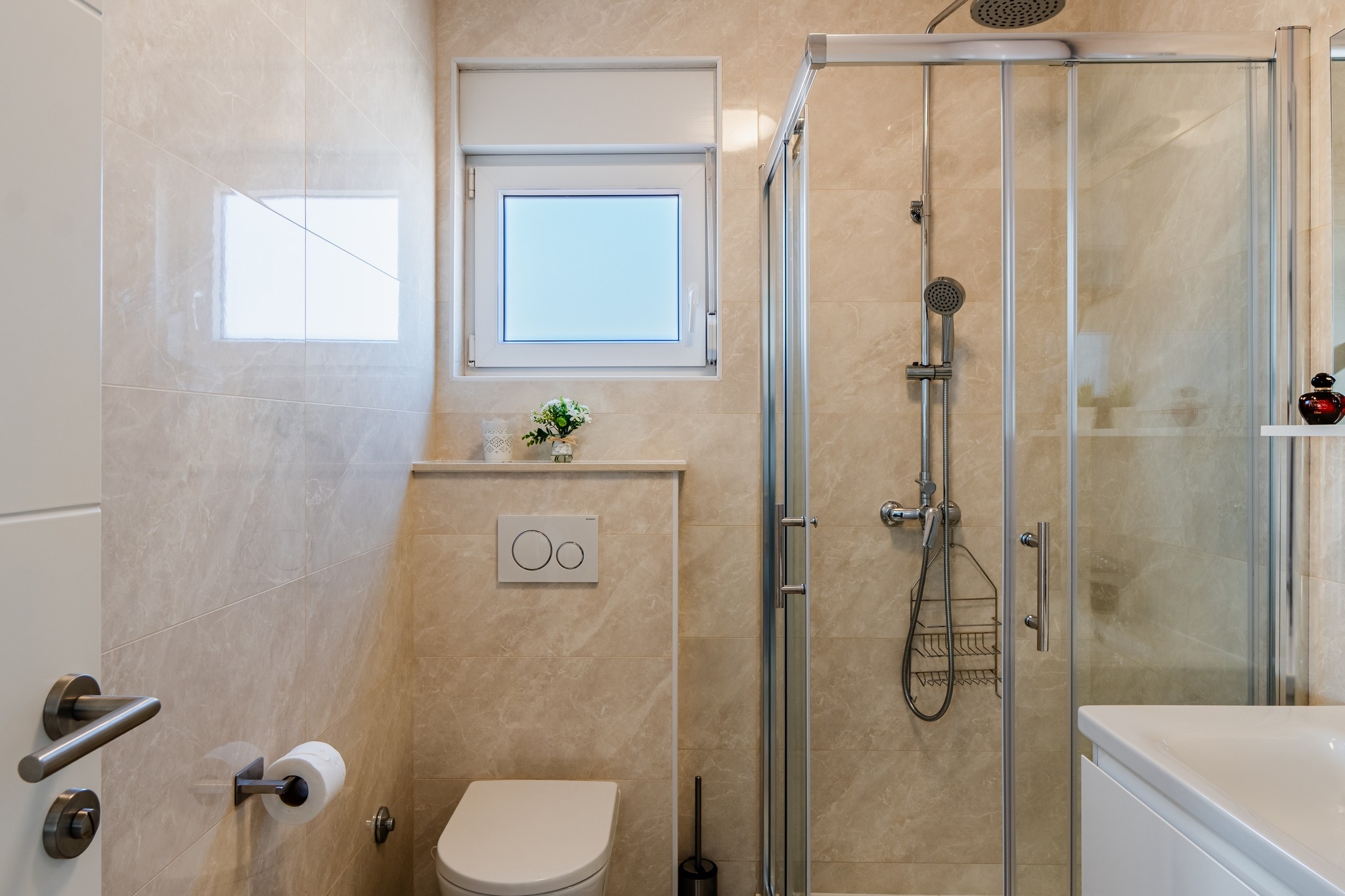 Two bedroom apartment with terrace and sea view Vir  A-b
