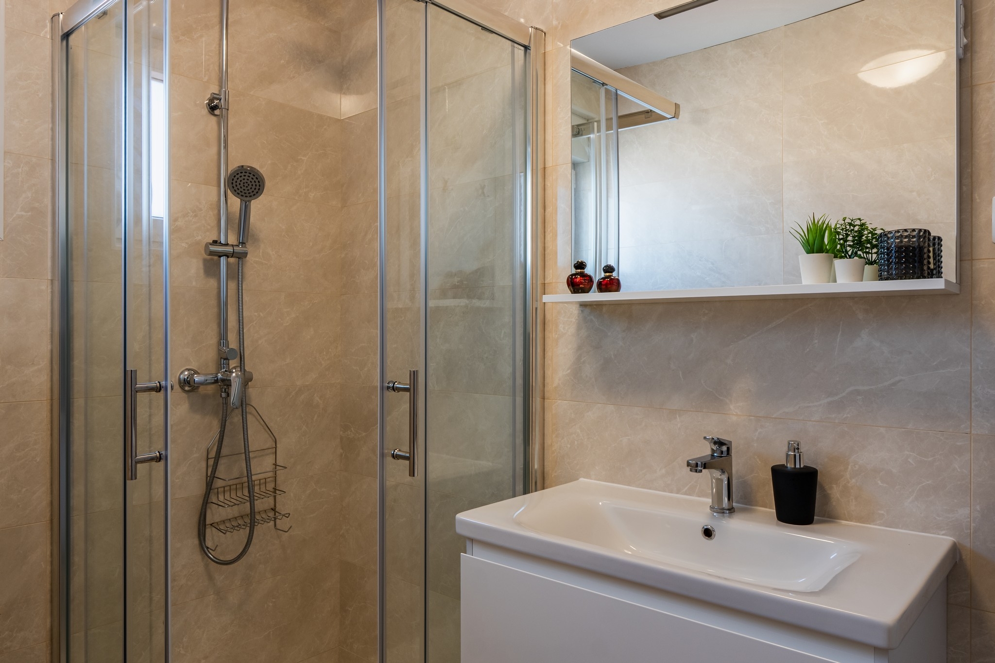 Two bedroom apartment with terrace and sea view Vir  A-b