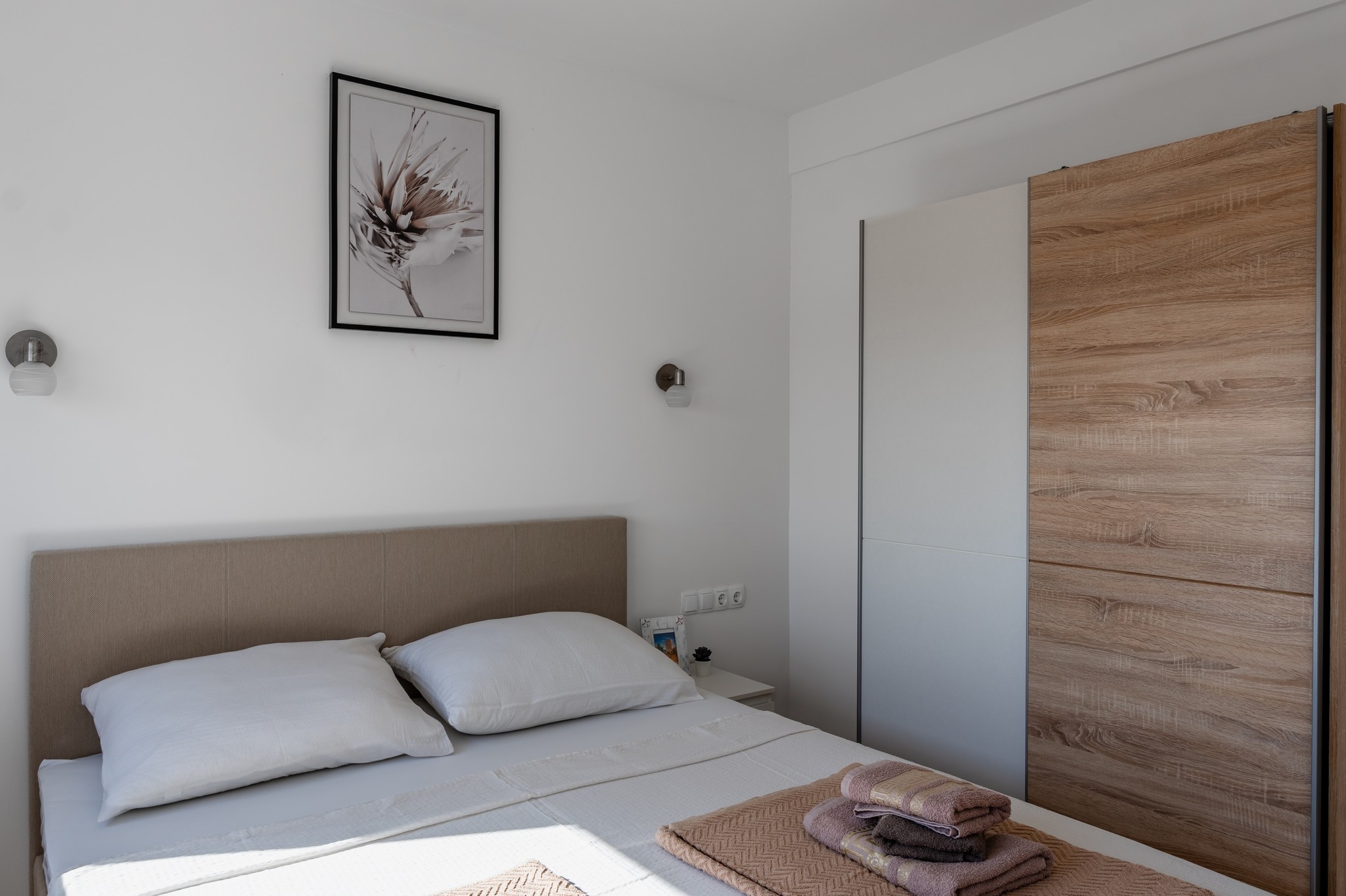 Two bedroom apartment with terrace and sea view Vir  A-b