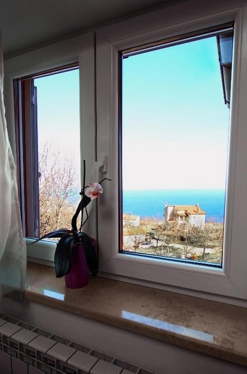 Four bedroom apartment with terrace and sea view Dobreć, Opatija  A-b