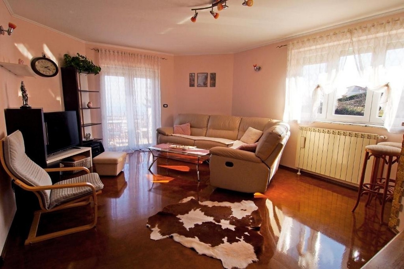 Four bedroom apartment with terrace and sea view Dobreć, Opatija  A-b