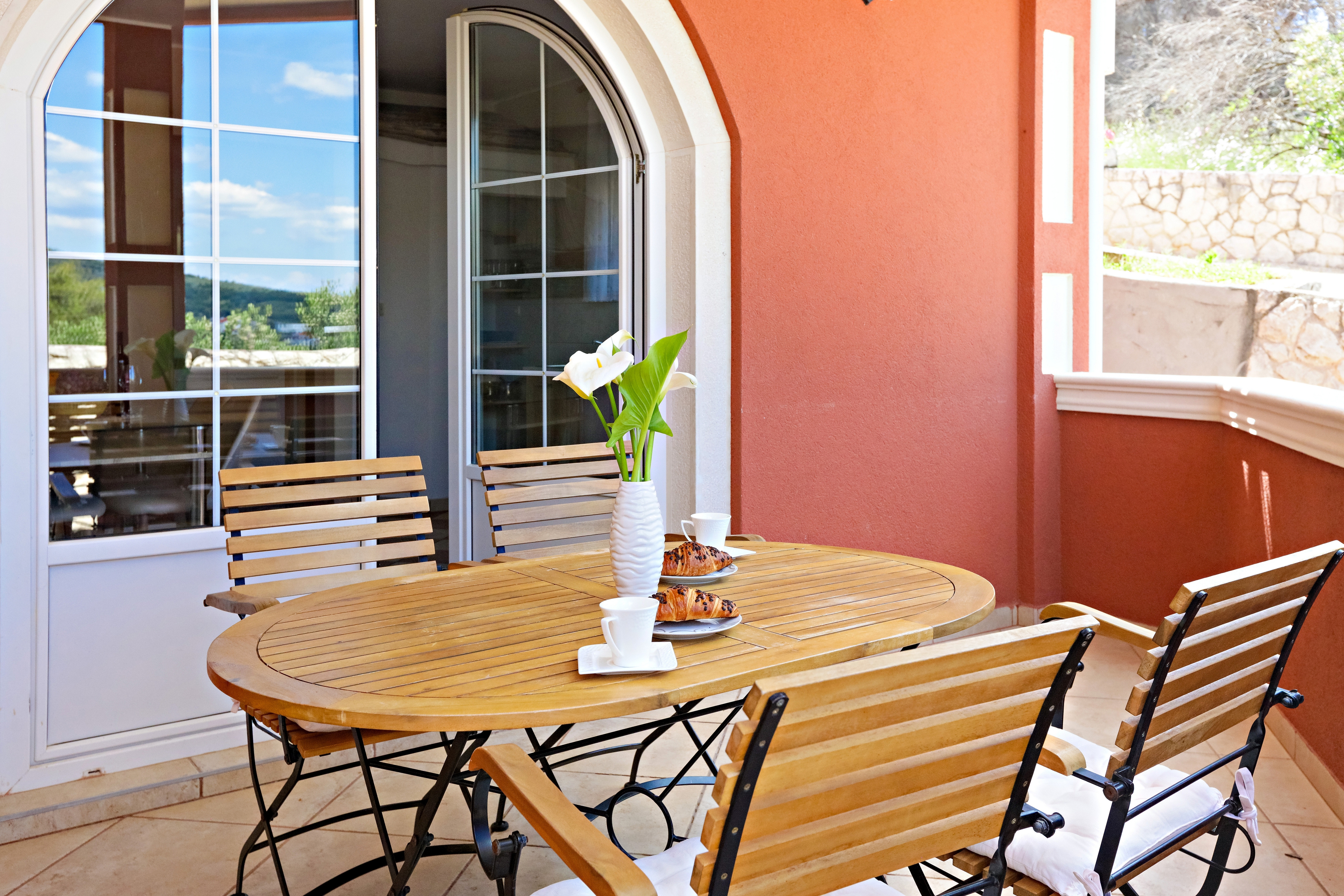 Two bedroom apartment with terrace and sea view Šparadići, Šibenik  A-b