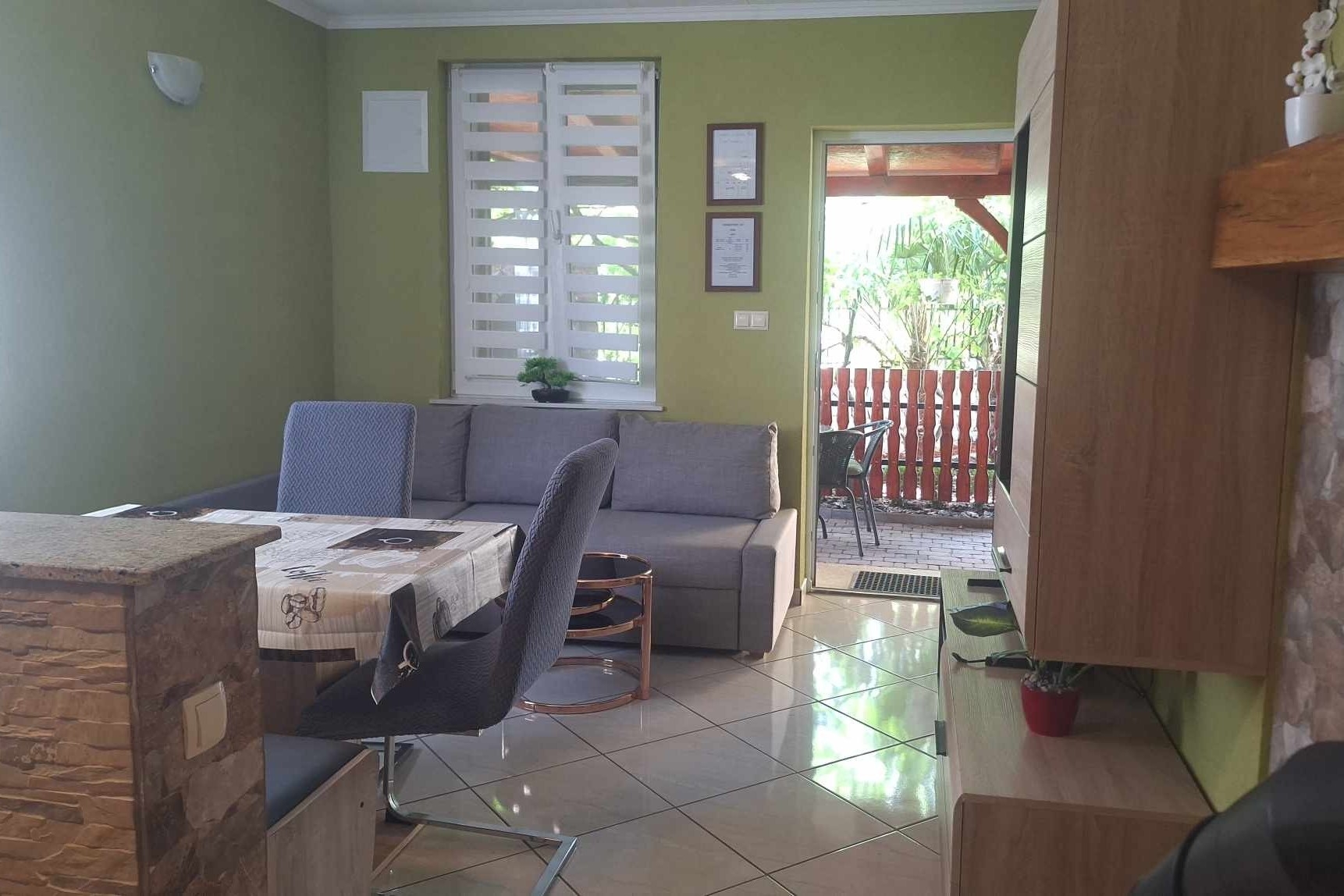 One bedroom apartment with terrace Zablaće, Šibenik  A-a