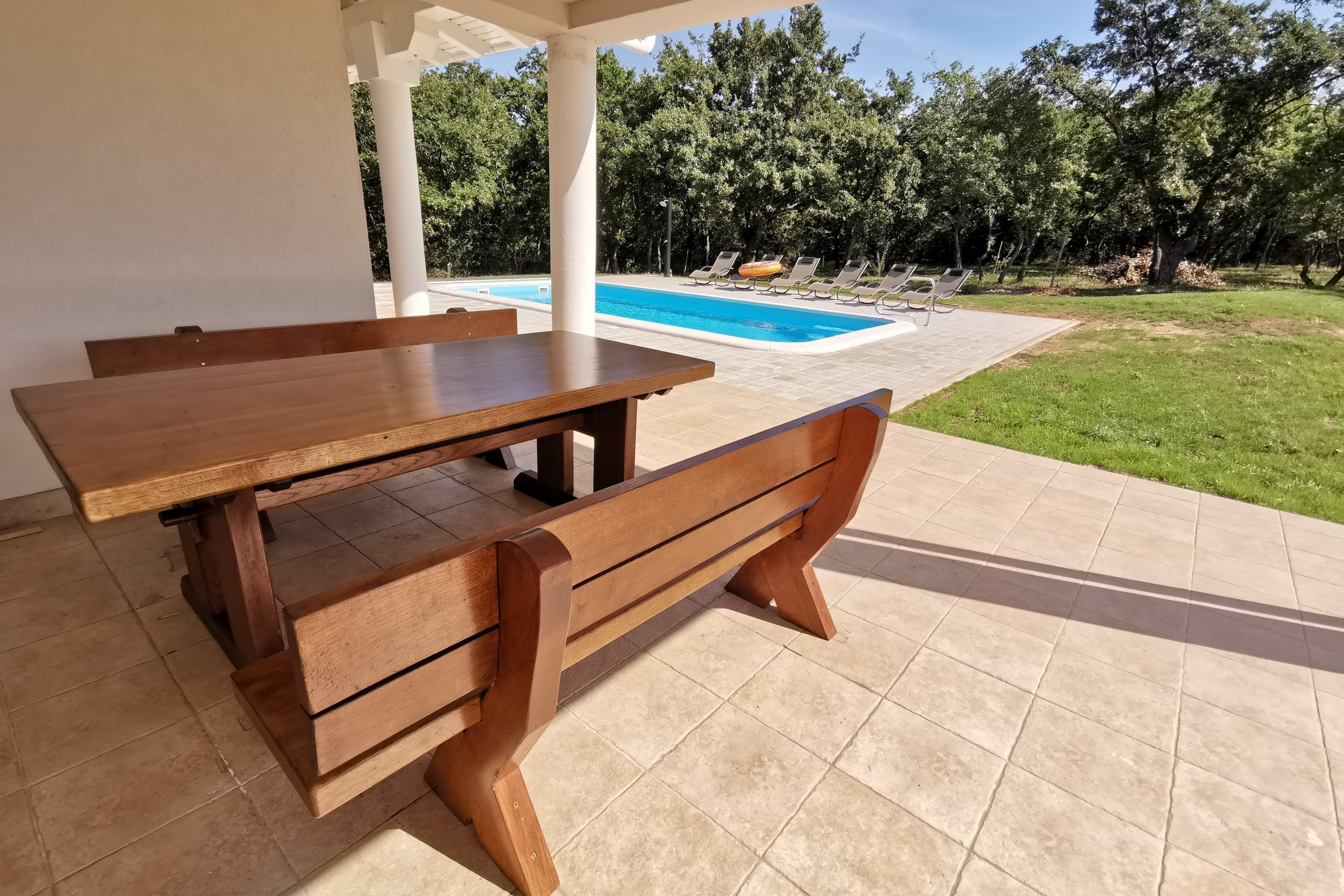 Comfortable and spacious house with terrace Poljica, Zadar  K