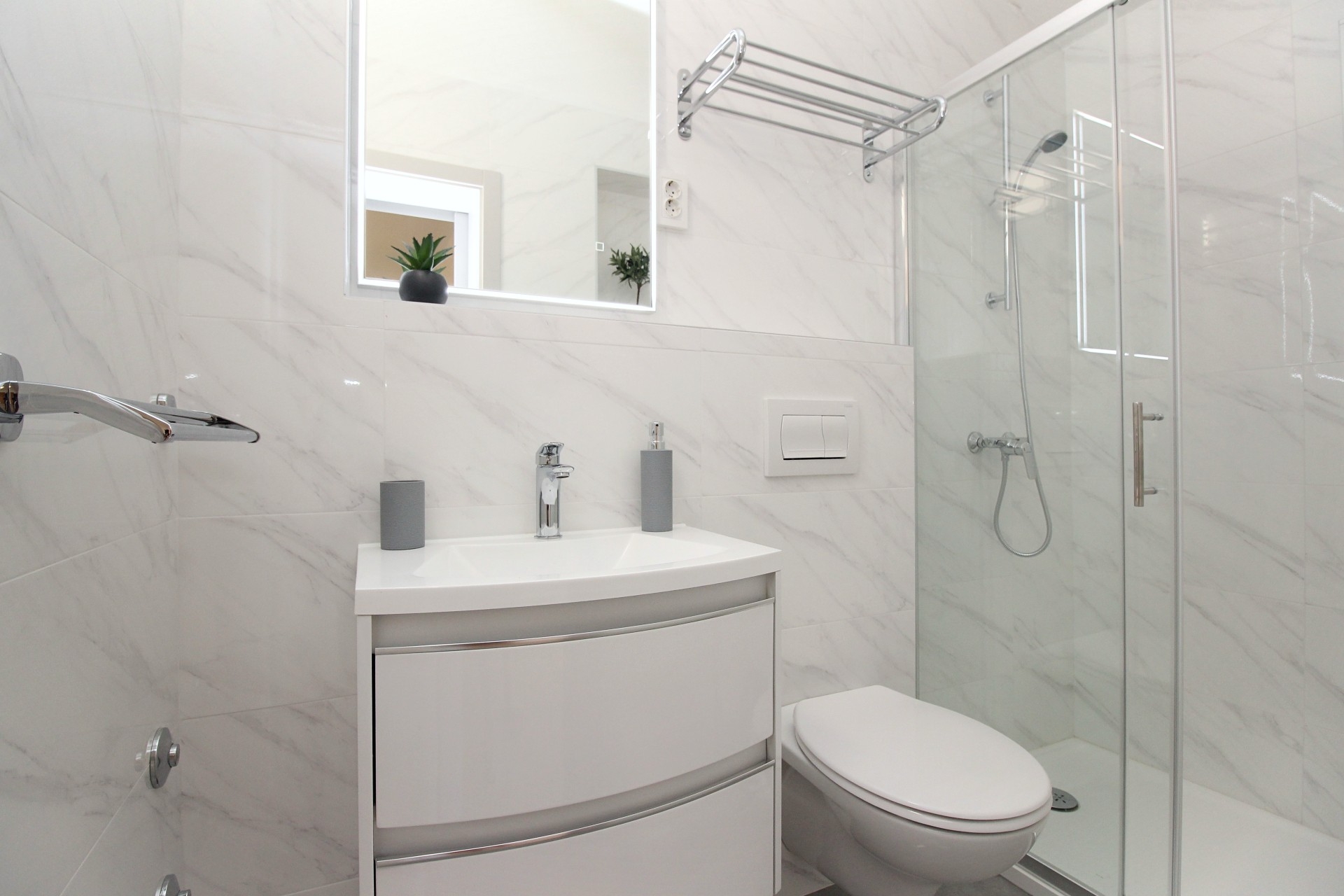 One bedroom apartment with terrace Jurandvor, Krk  A-b