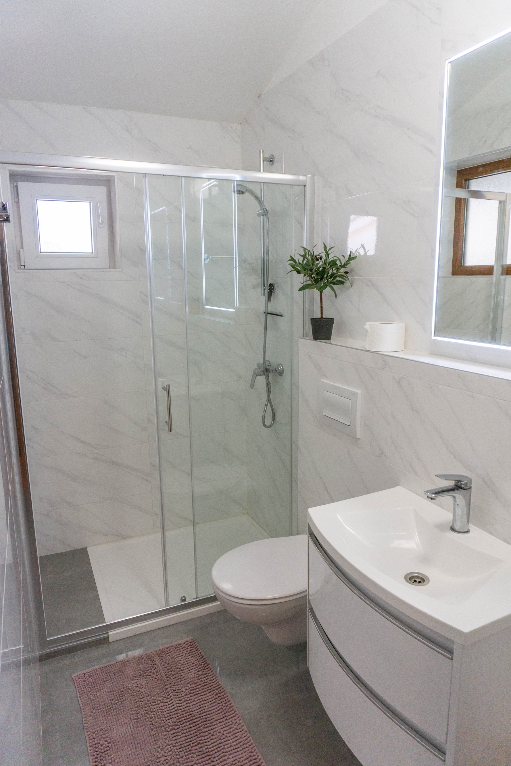 Two bedroom apartment with terrace Jurandvor, Krk  A-c