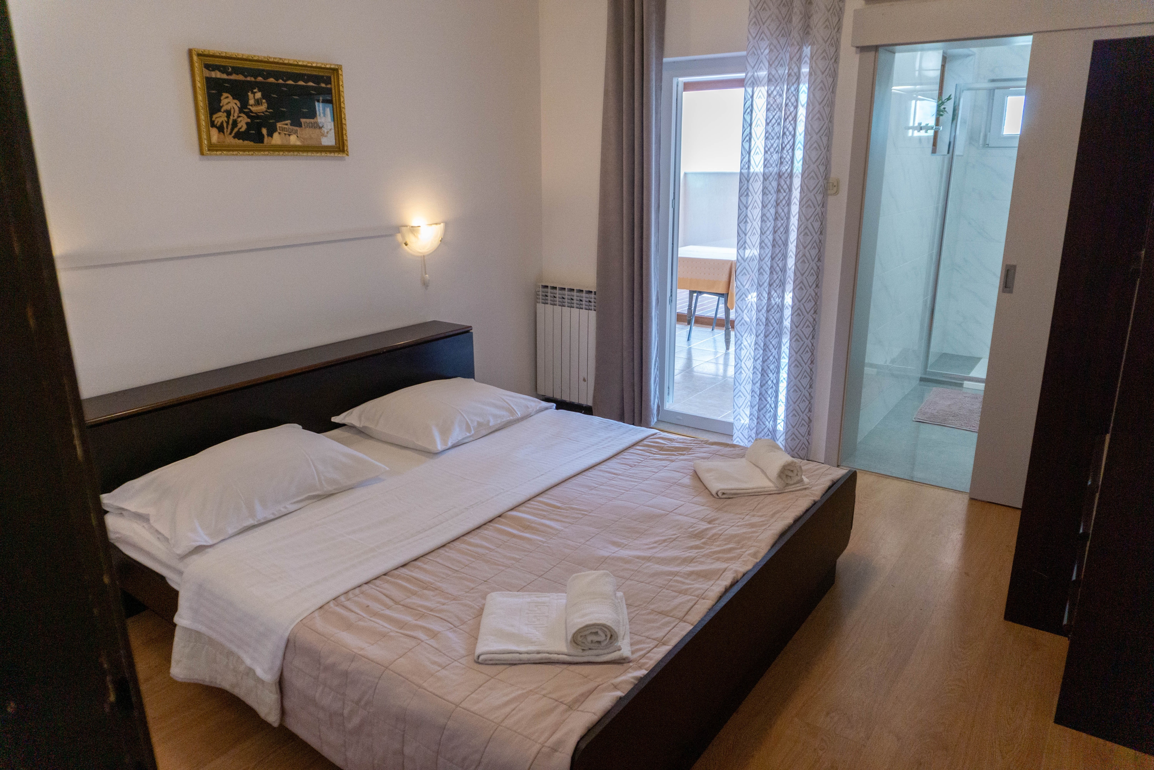 Two bedroom apartment with terrace Jurandvor, Krk  A-c