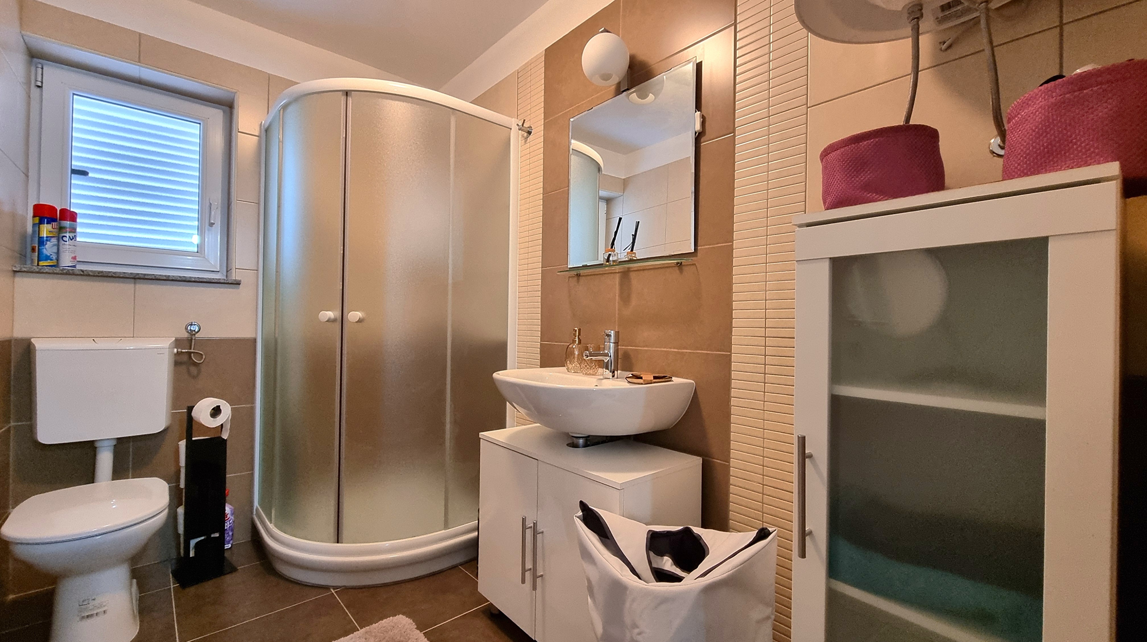 Three bedroom apartment with terrace Baška, Krk  A-a
