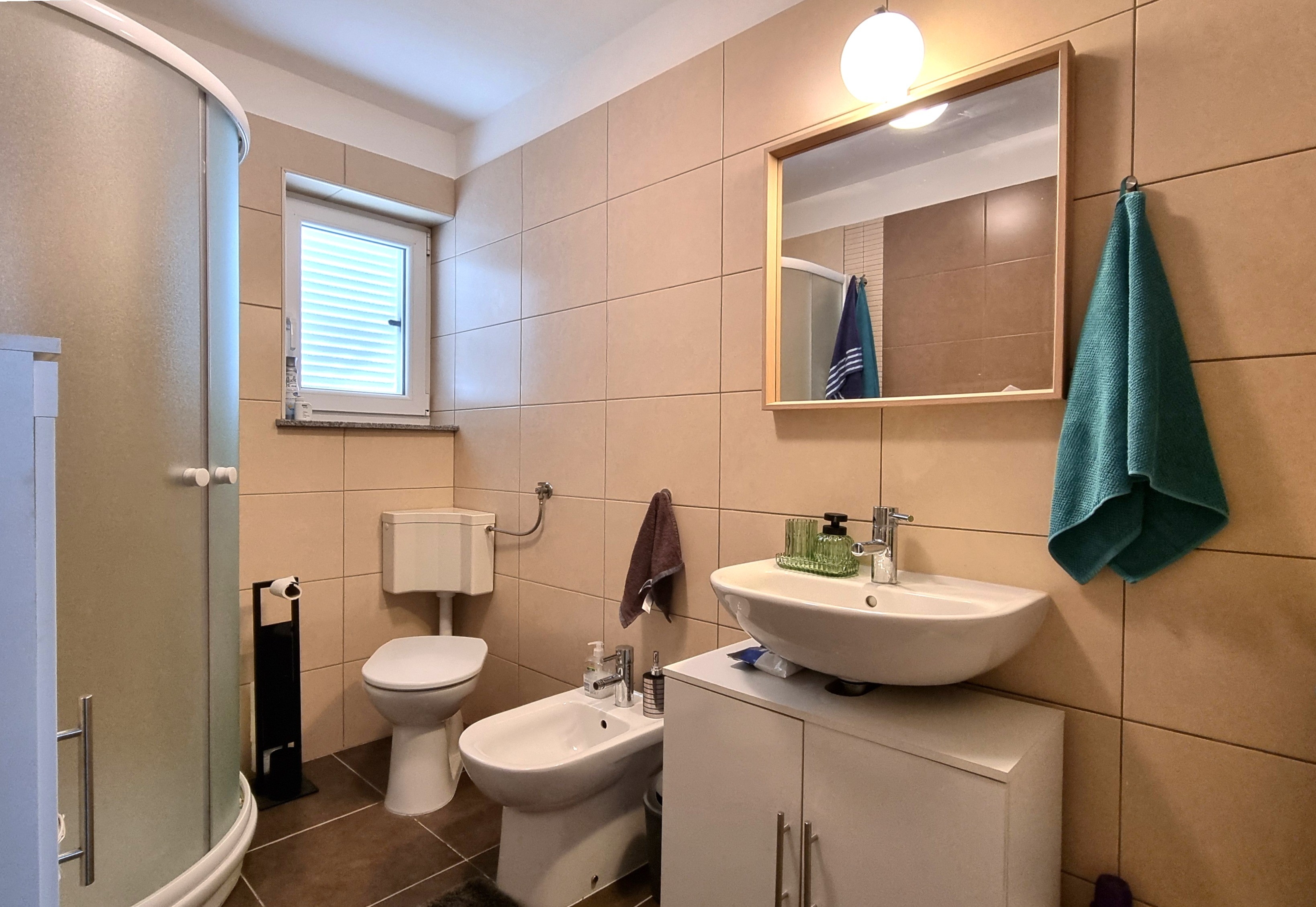 Three bedroom apartment with terrace Baška, Krk  A-a