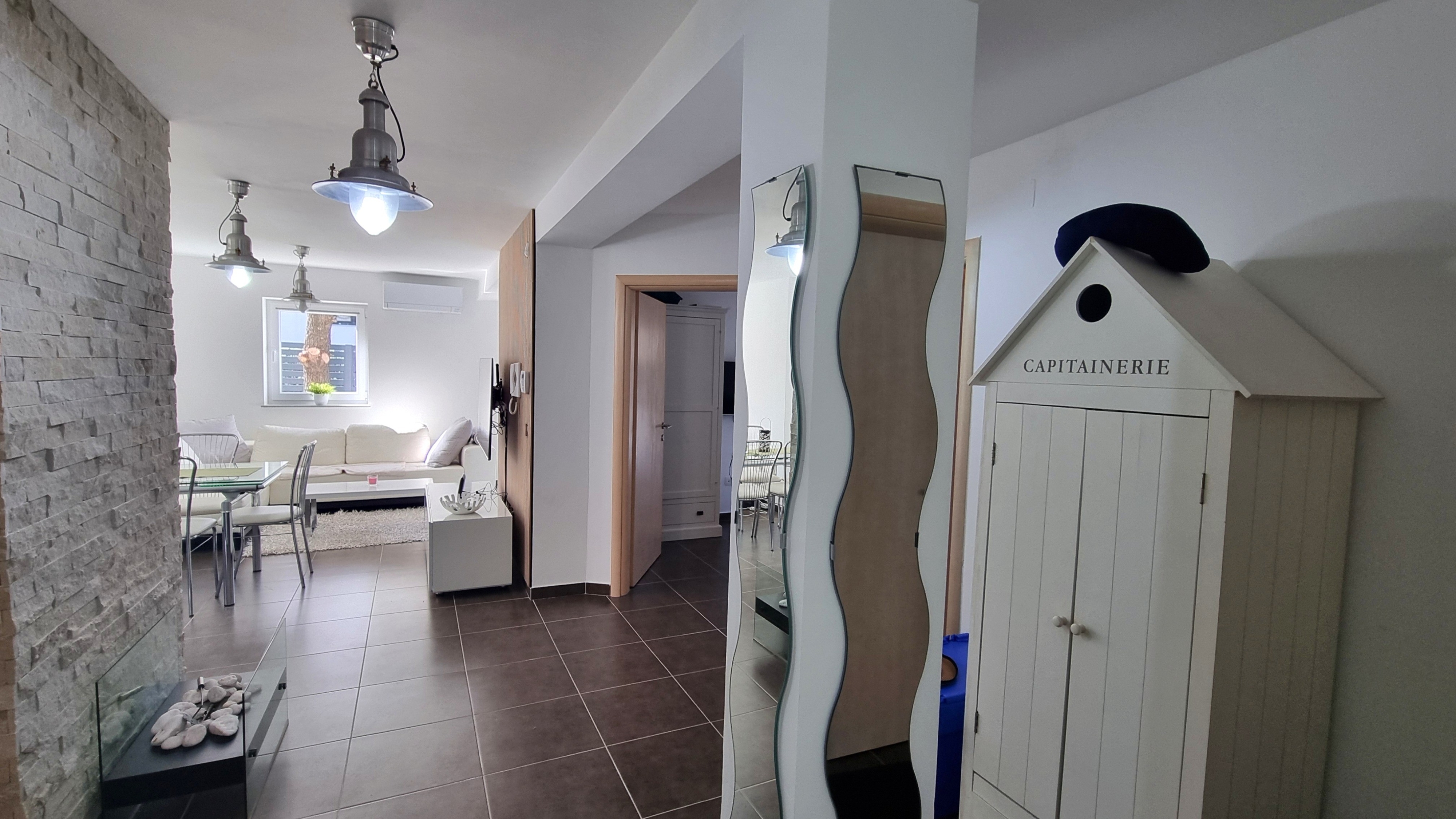 Three bedroom apartment with terrace Baška, Krk  A-a