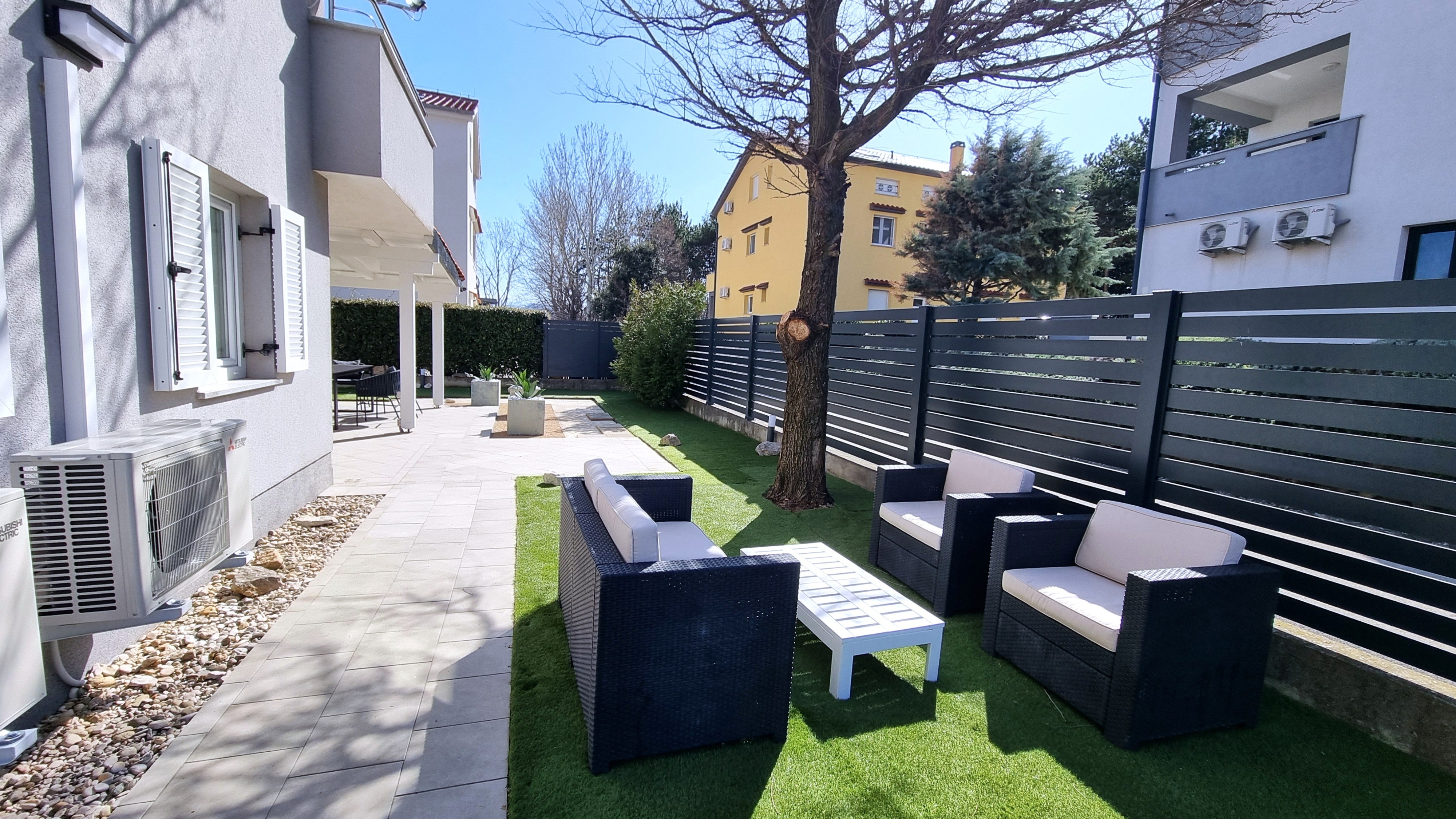 Three bedroom apartment with terrace Baška, Krk  A-a