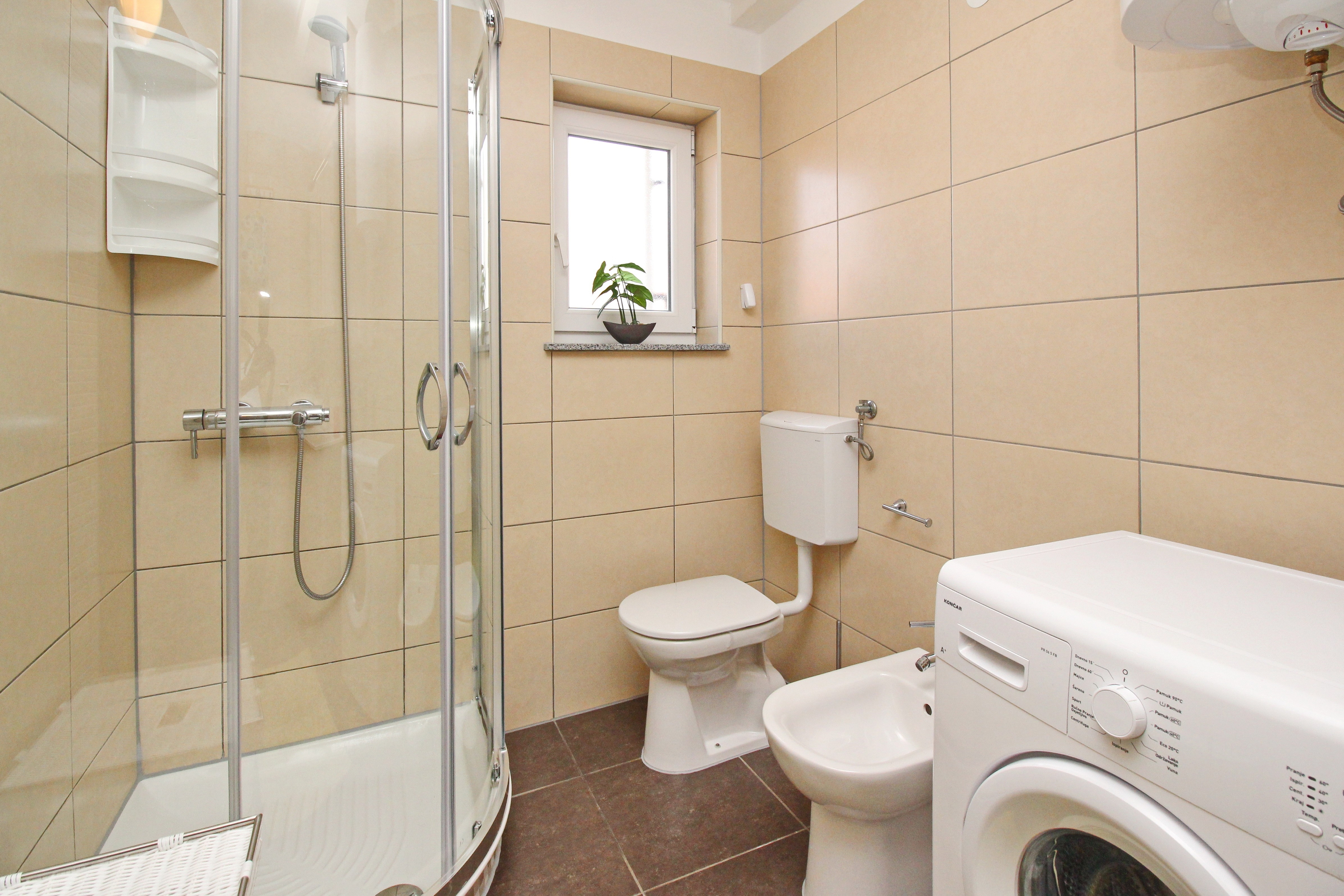 Two bedroom apartment with terrace Baška, Krk  A-b
