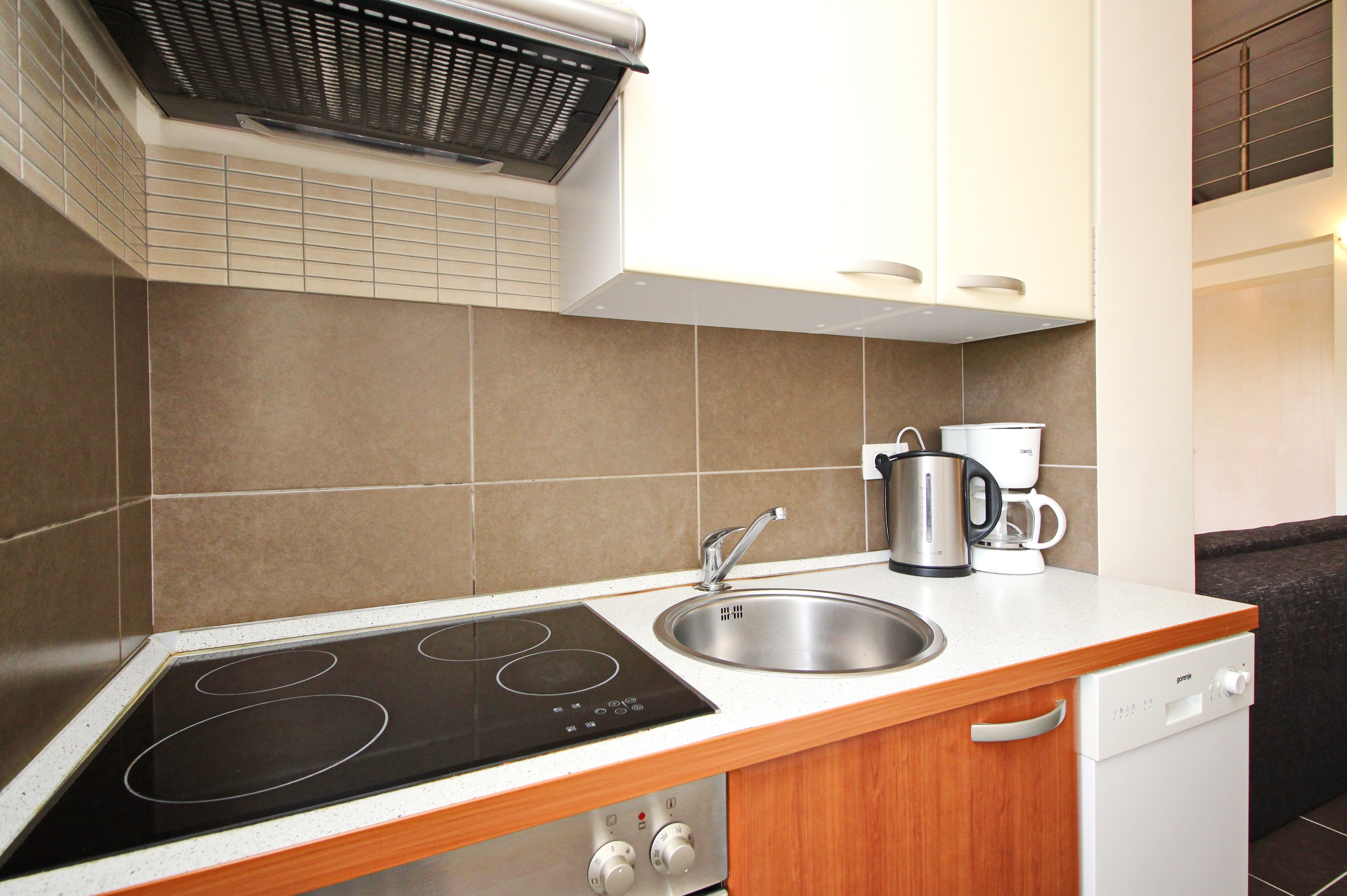 Two bedroom apartment with terrace Baška, Krk  A-b