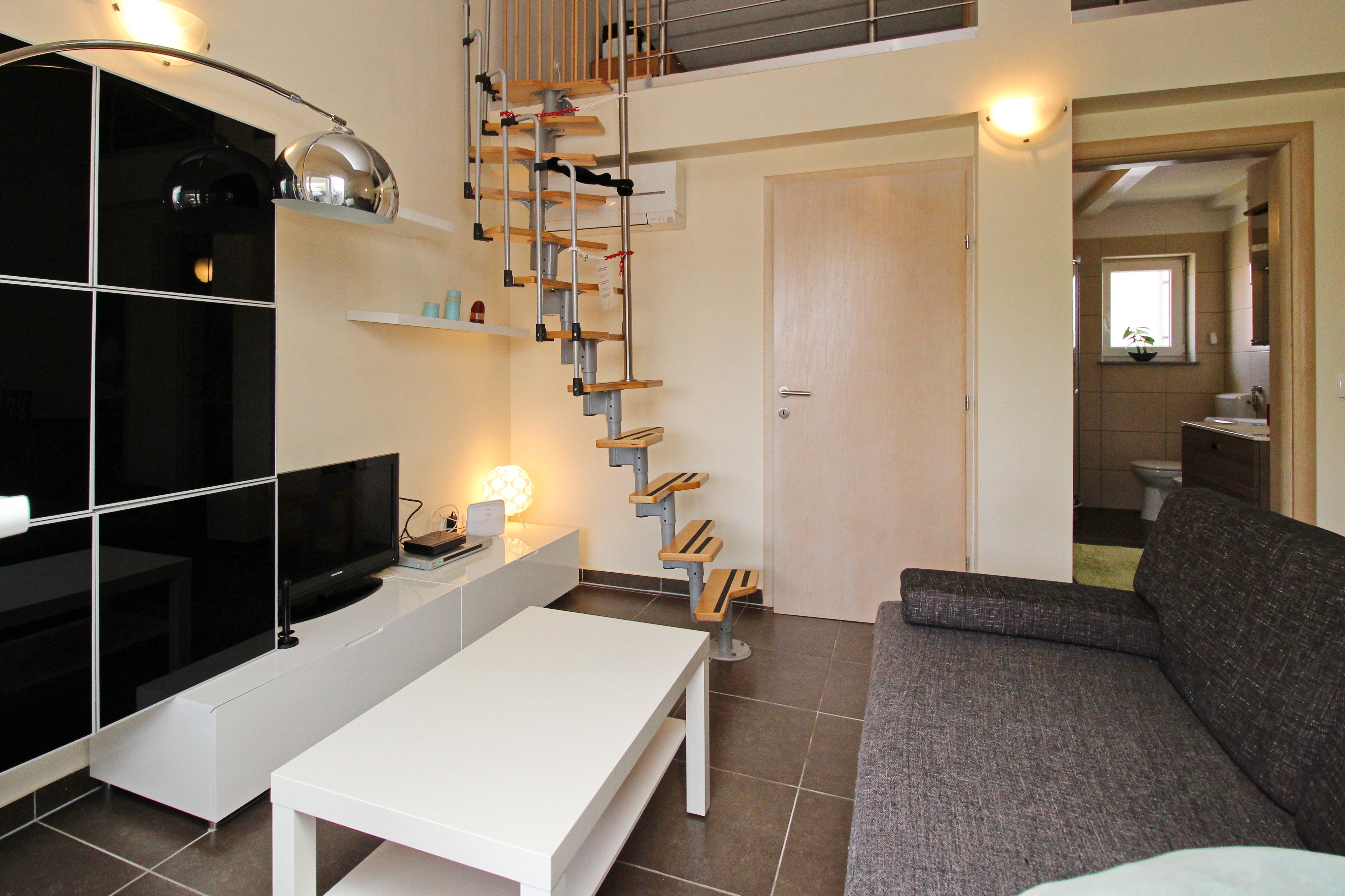 Two bedroom apartment with terrace Baška, Krk  A-b