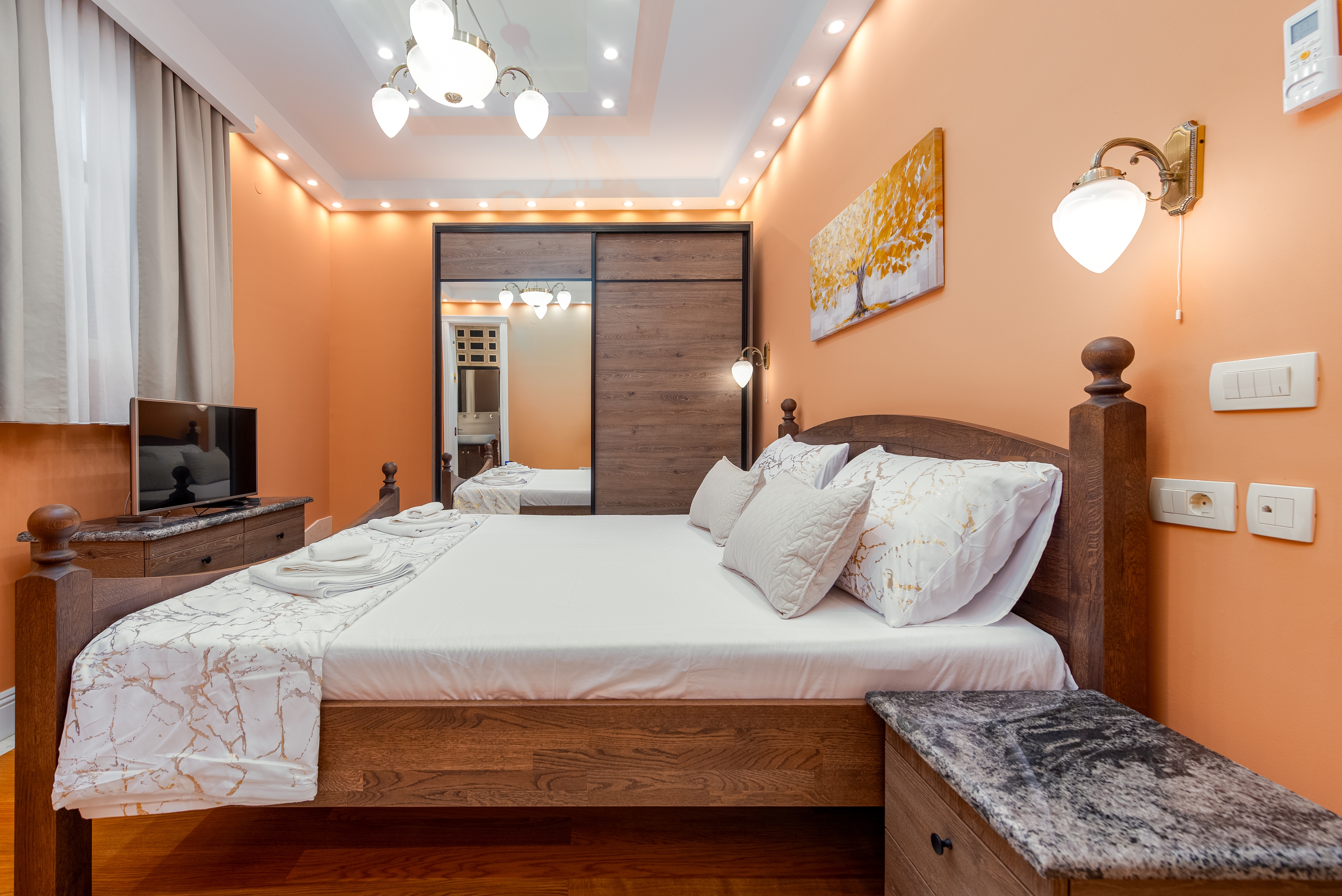 Two bedroom apartment with balcony Novalja, Pag  A-a