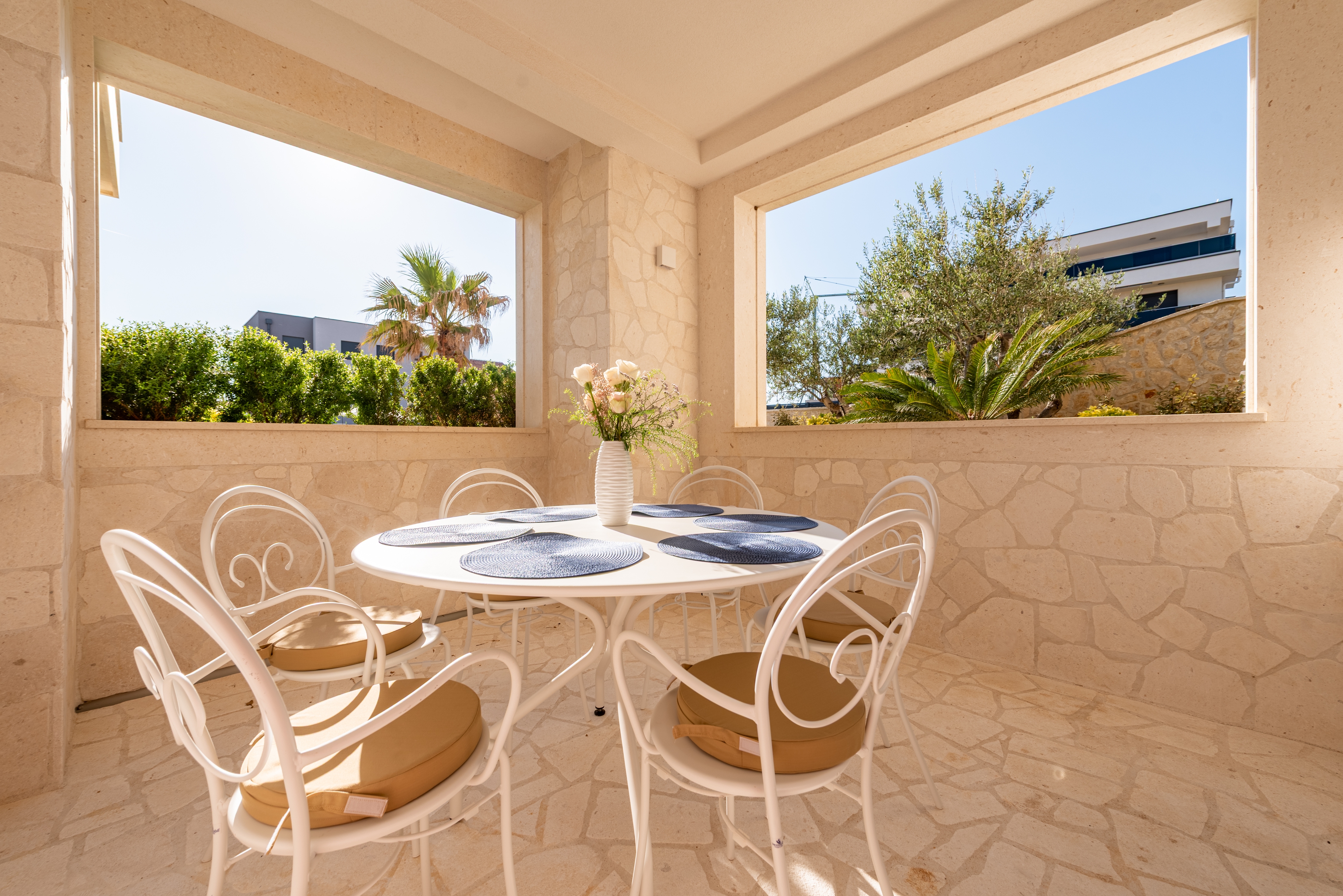 Two bedroom apartment with balcony Novalja, Pag  A-b