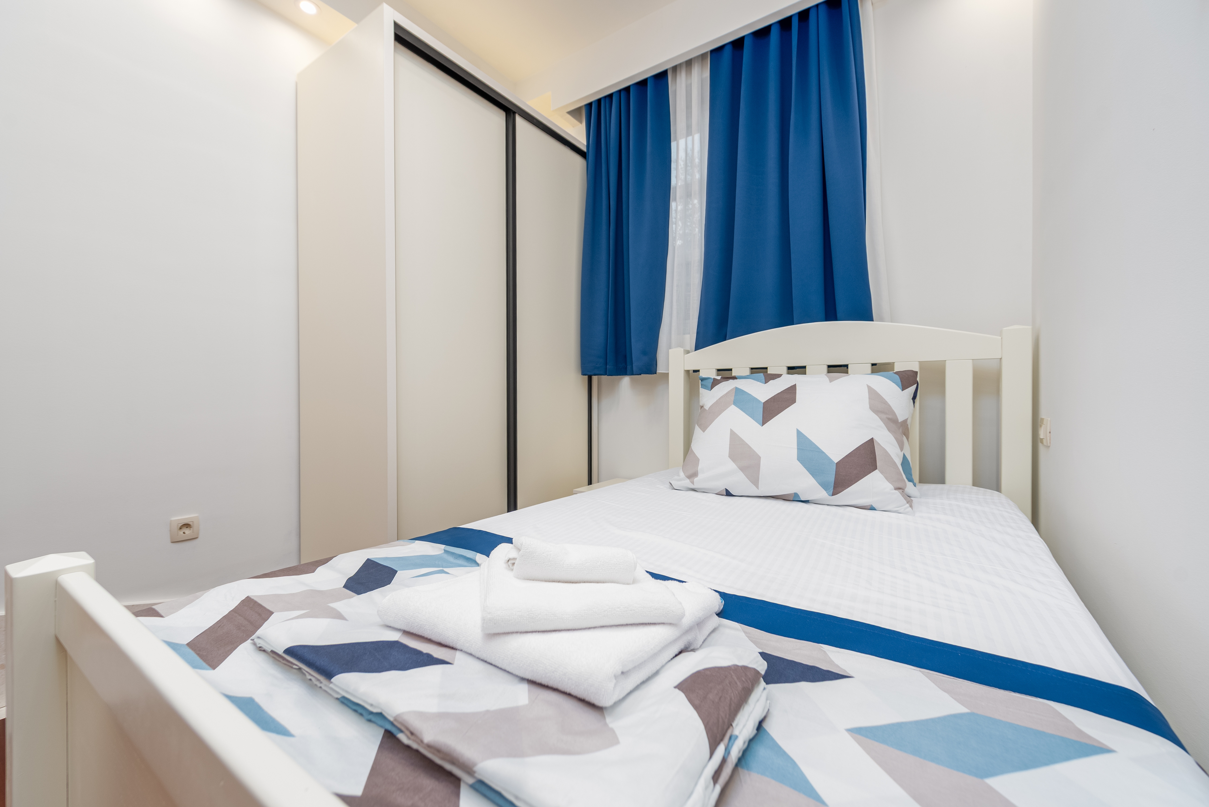 Two bedroom apartment with balcony Novalja, Pag  A-b
