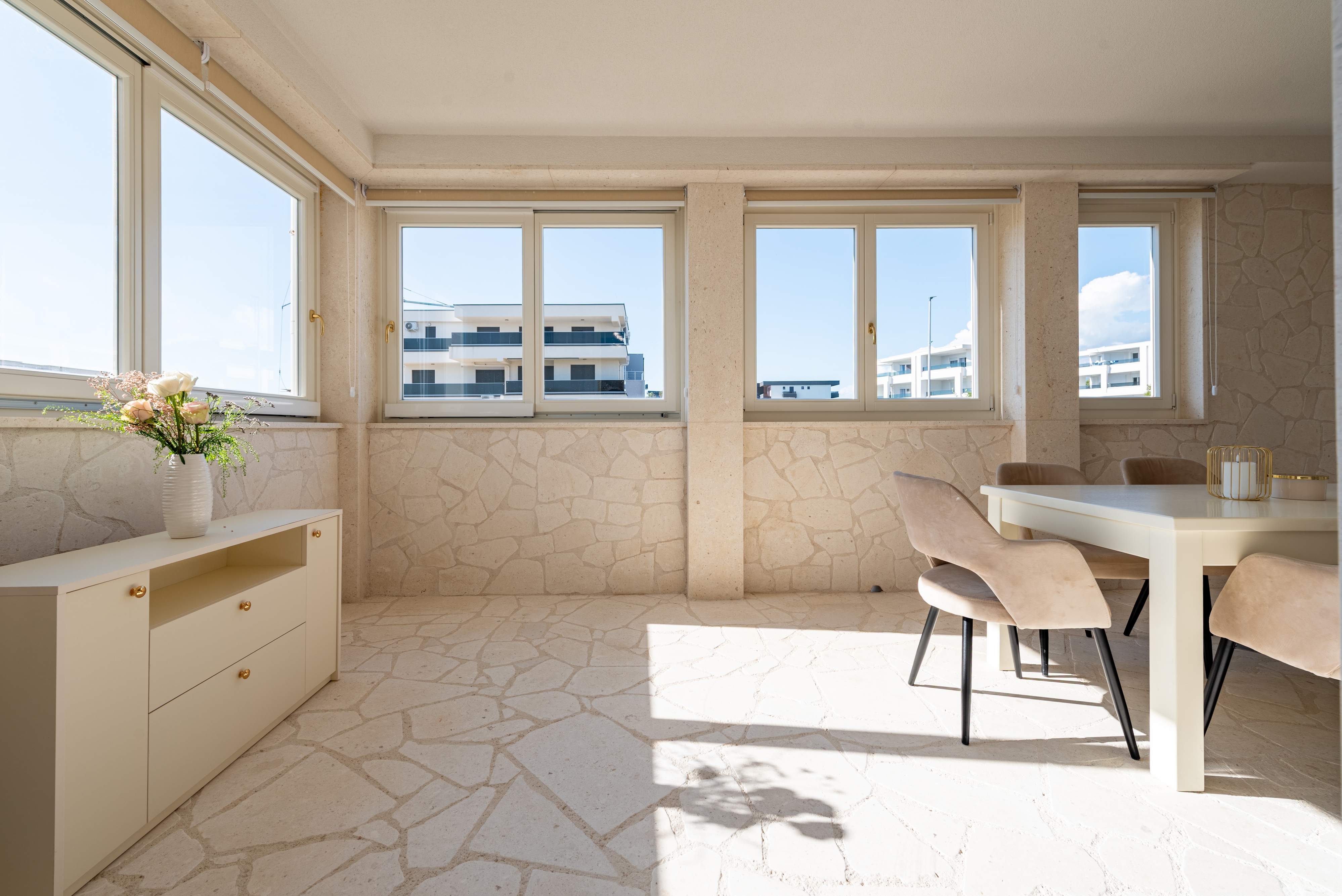 Two bedroom apartment with balcony Novalja, Pag  A-c