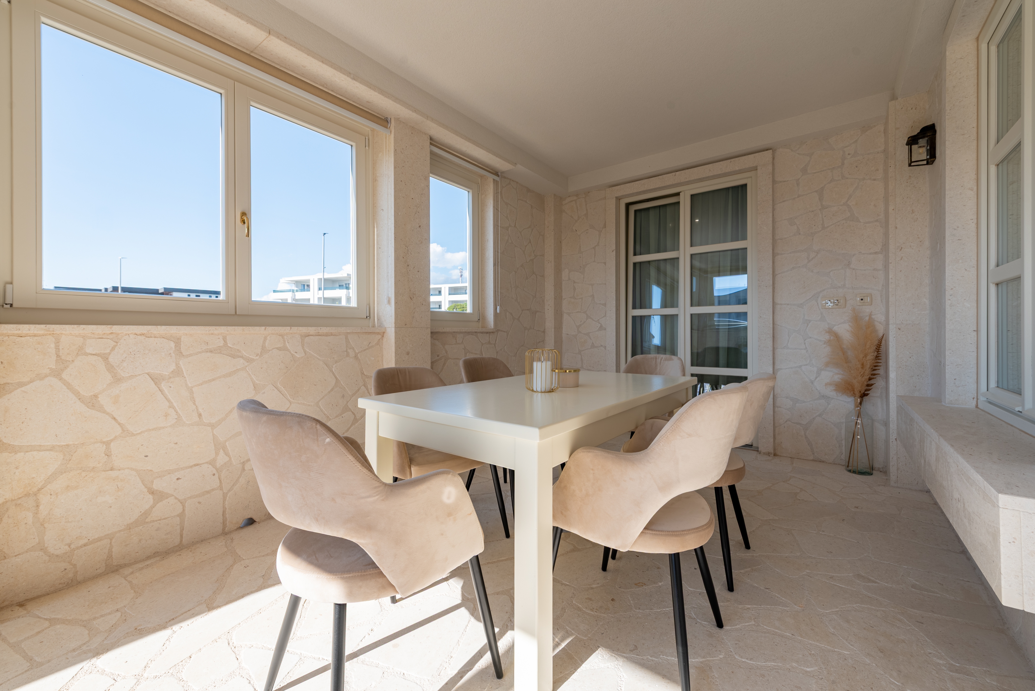 Two bedroom apartment with balcony Novalja, Pag  A-c