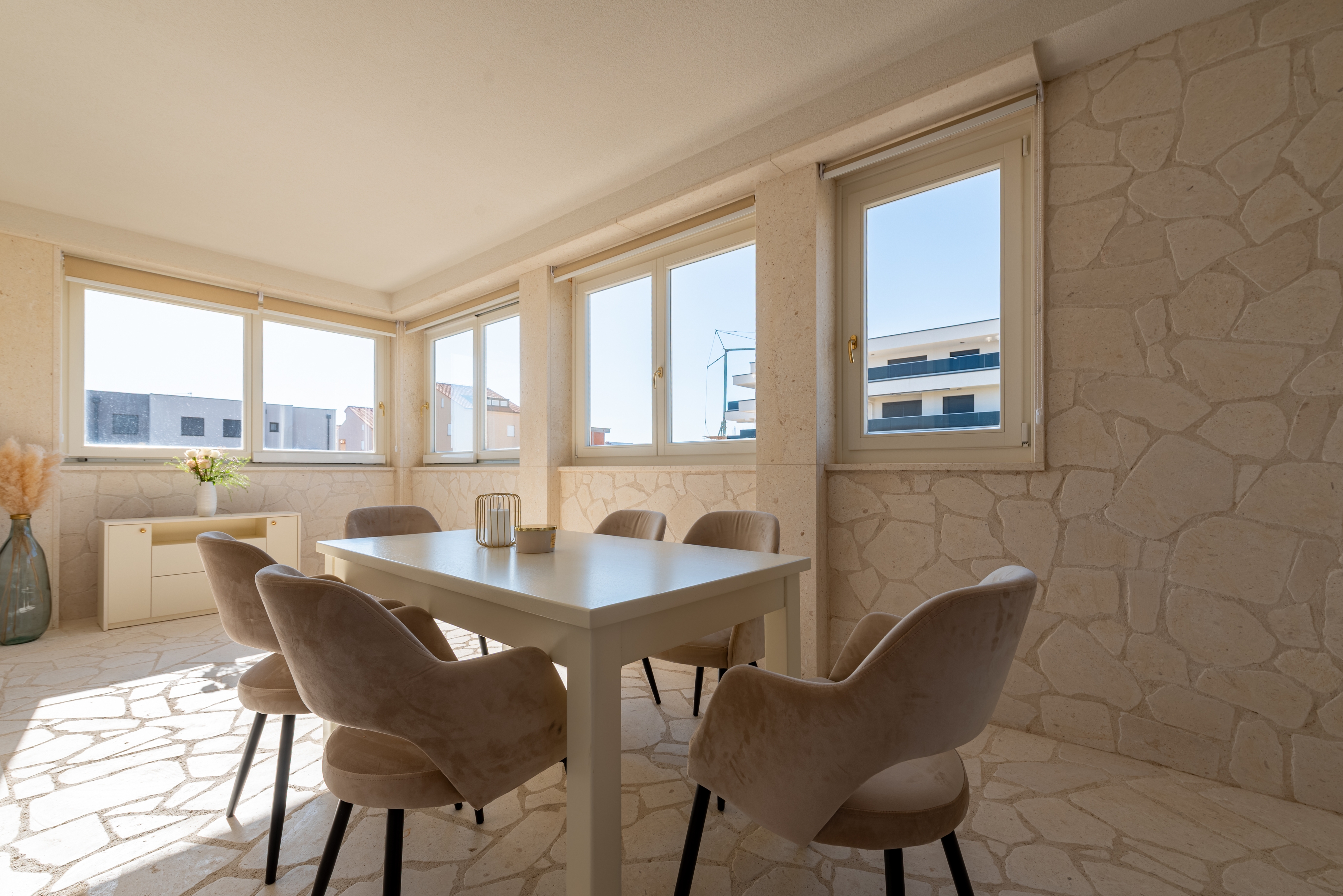 Two bedroom apartment with balcony Novalja, Pag  A-c