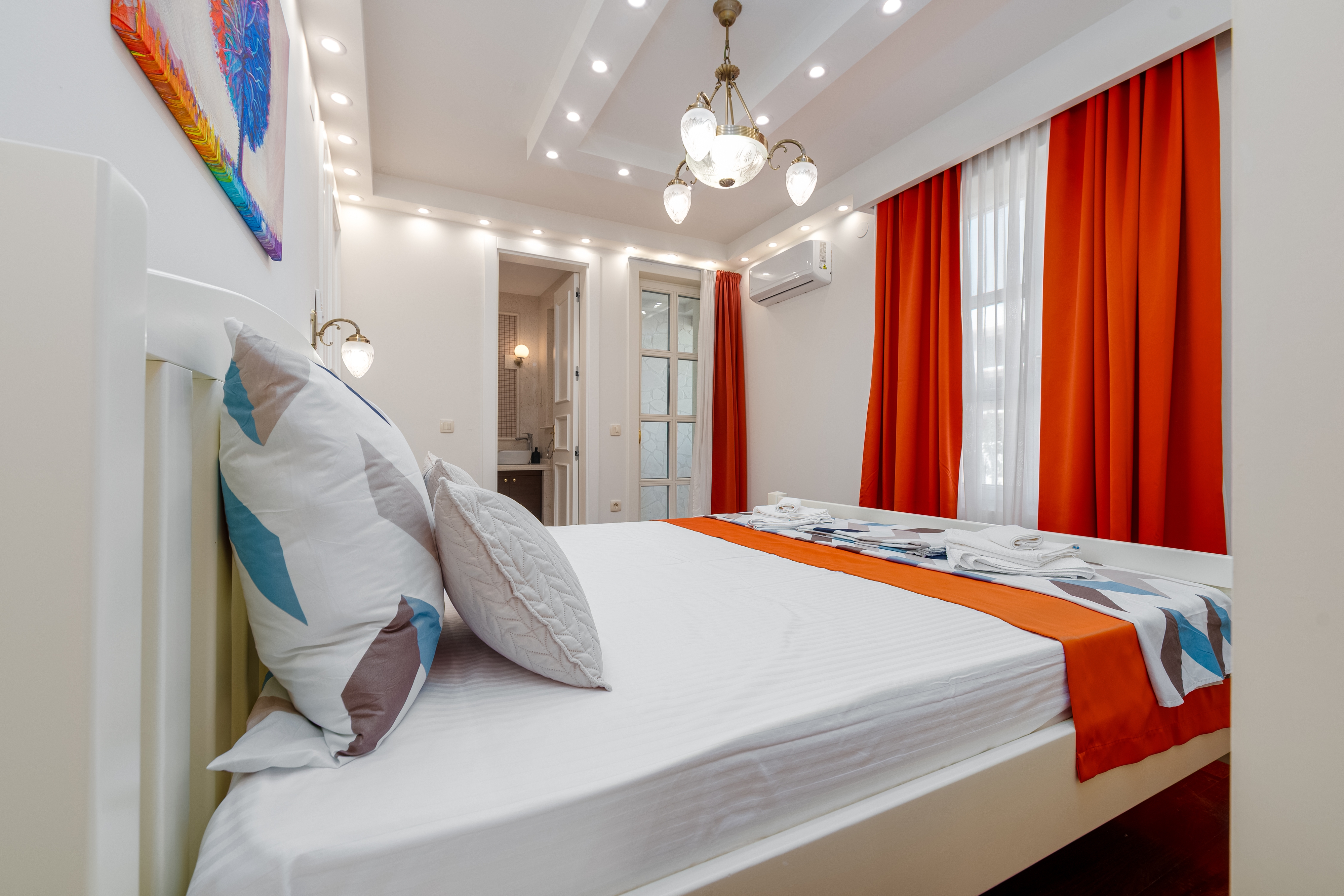 Two bedroom apartment with balcony and sea view Novalja, Pag  A-d