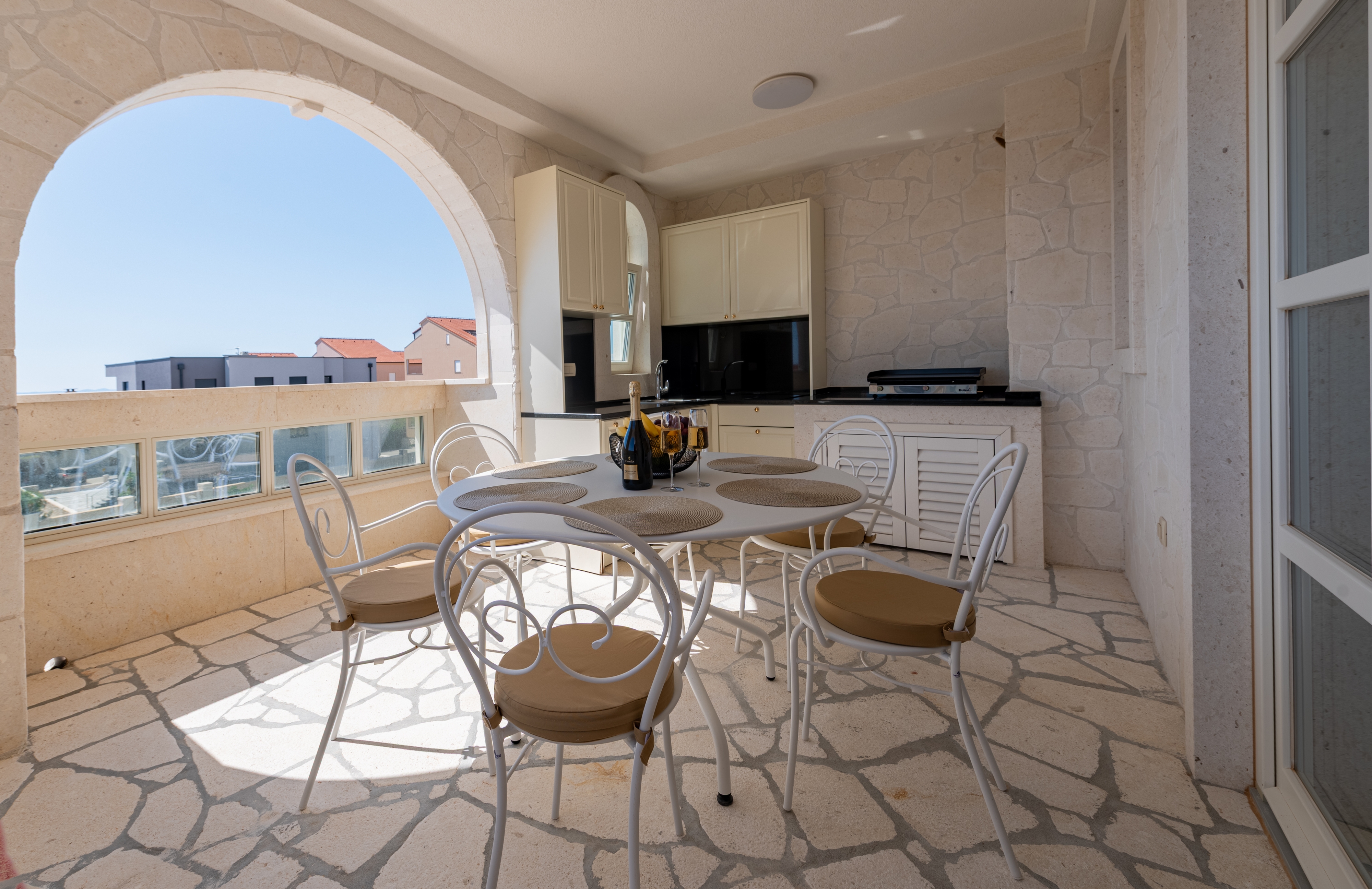 Two bedroom apartment with balcony Novalja, Pag  A-f