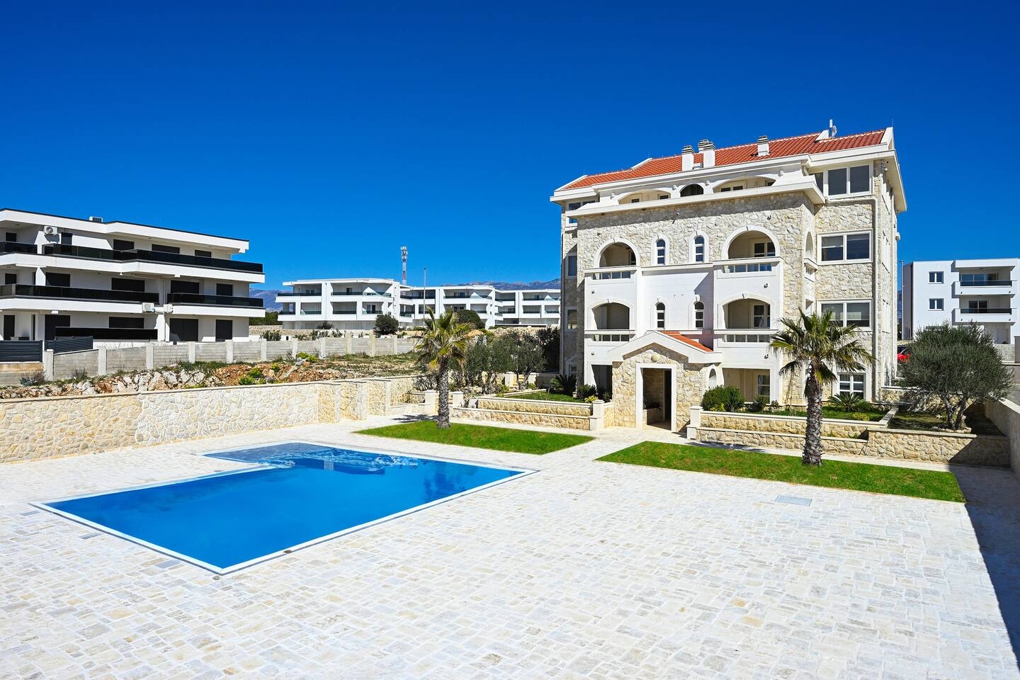Dvosobni apartman s balkonom Novalja, Pag  A-e
