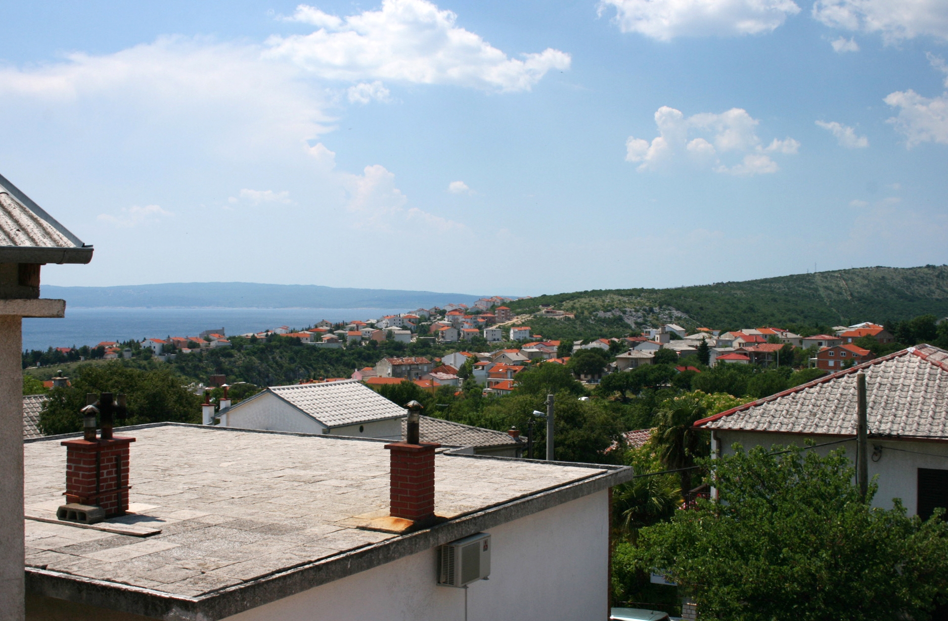 Two bedroom apartment with terrace and sea view Novi Vinodolski  A-a