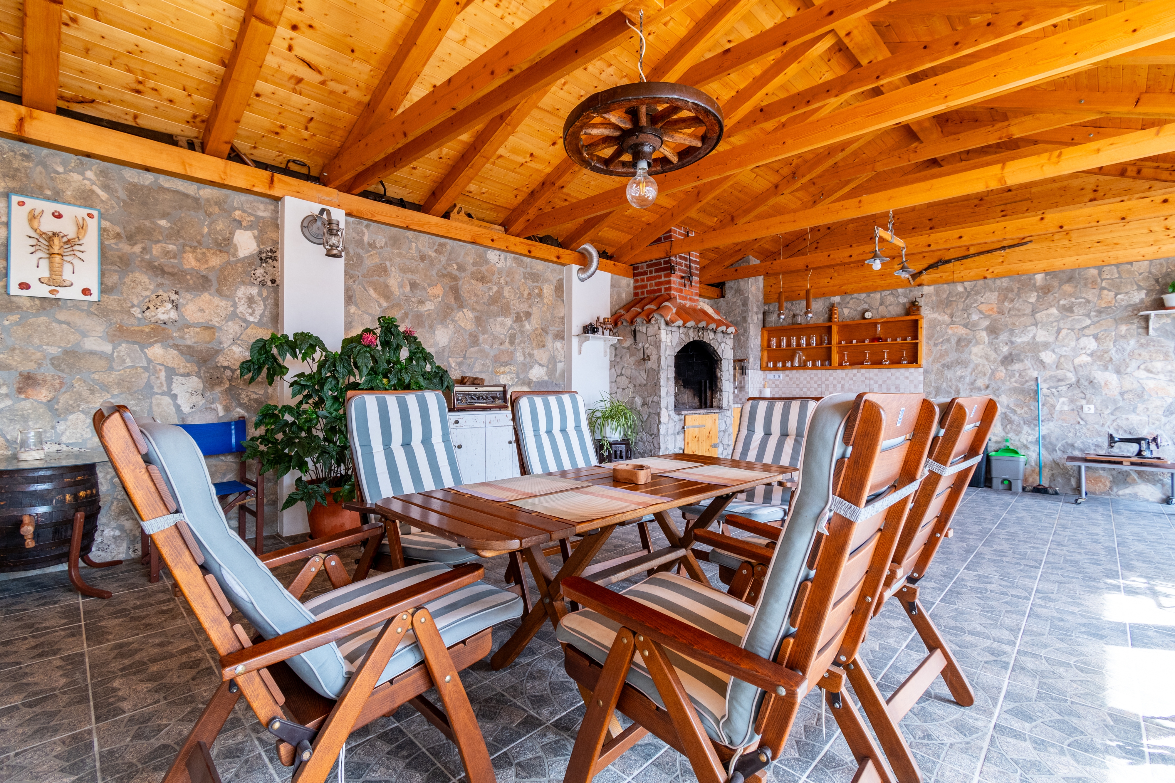 Two bedroom apartment with terrace and sea view Novi Vinodolski (A-2417-a)