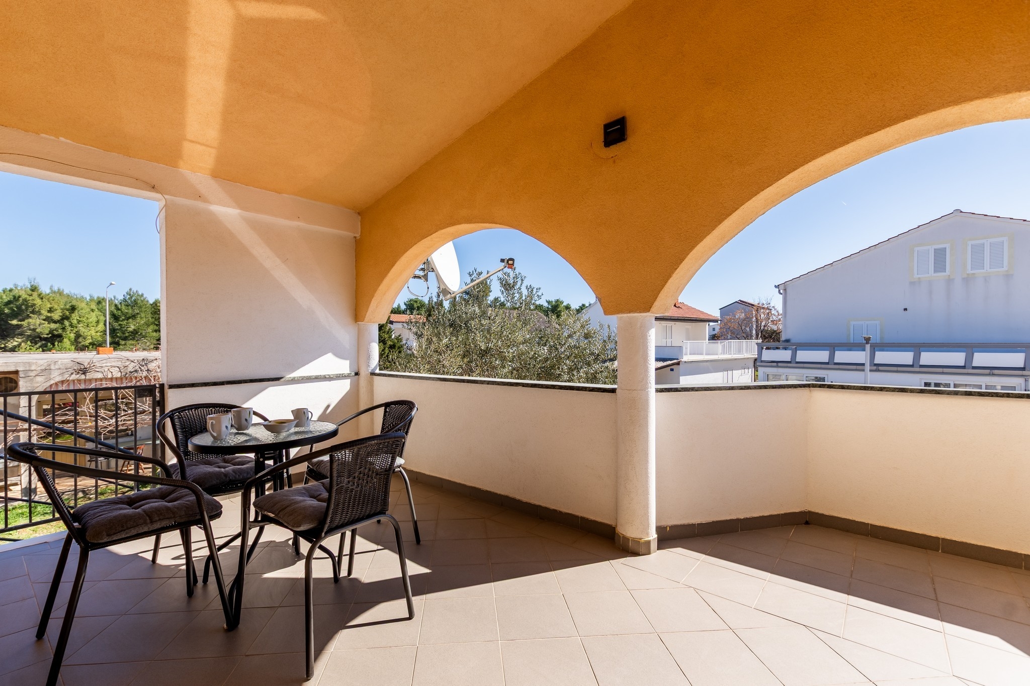 One bedroom apartment with terrace Vir (A-24173-c)