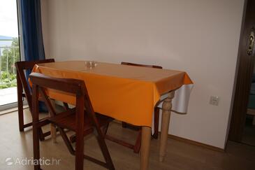 Dining room Novi Vinodolski, Dining room in the apartment, dostupna klima, dopusteni kucni ljubimci i WIFI.