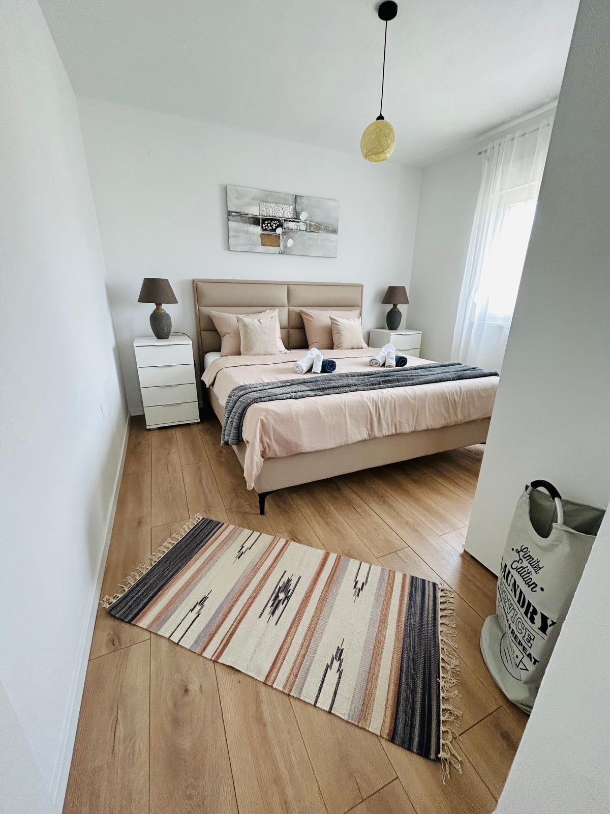One bedroom apartment with balcony and sea view Marina, Trogir  A-a